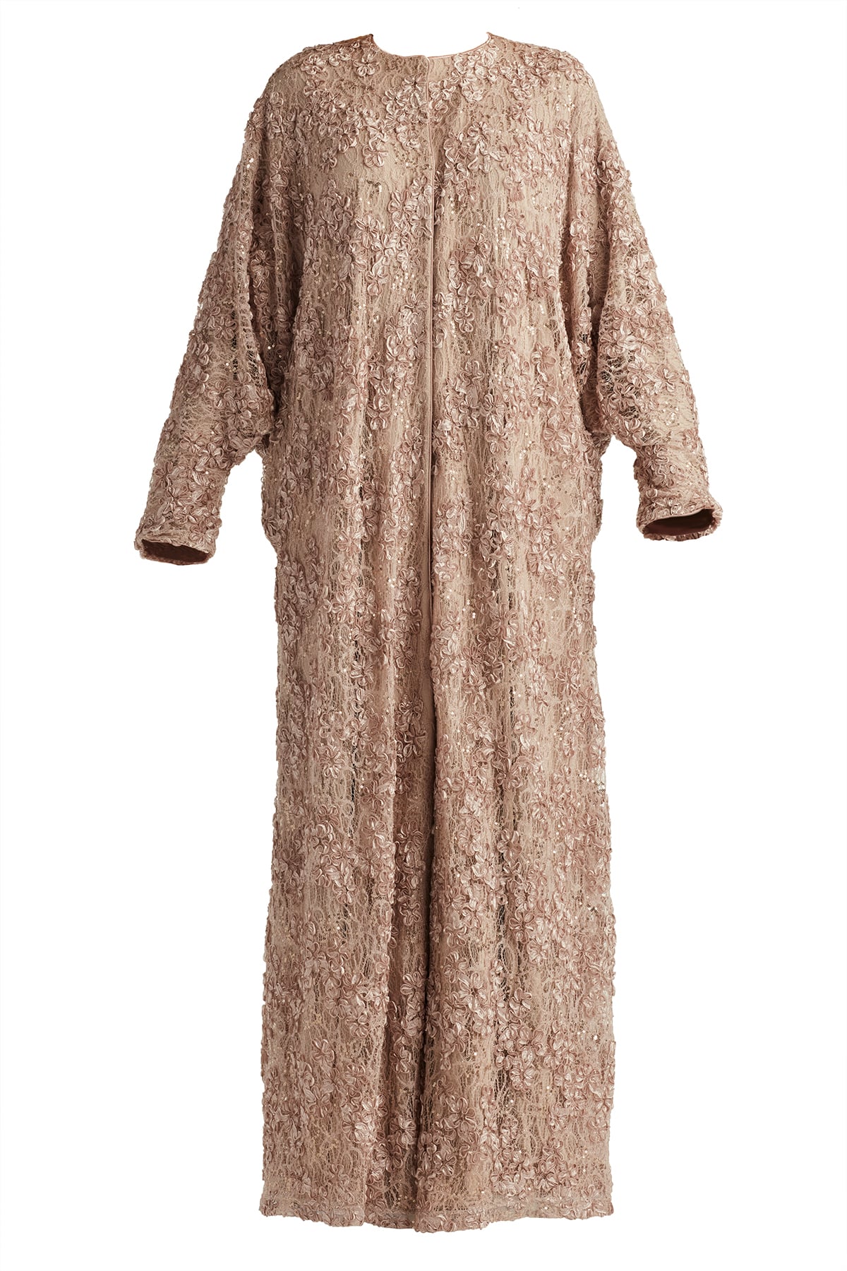 Hannes Sequin Embroidered Caftan Gown