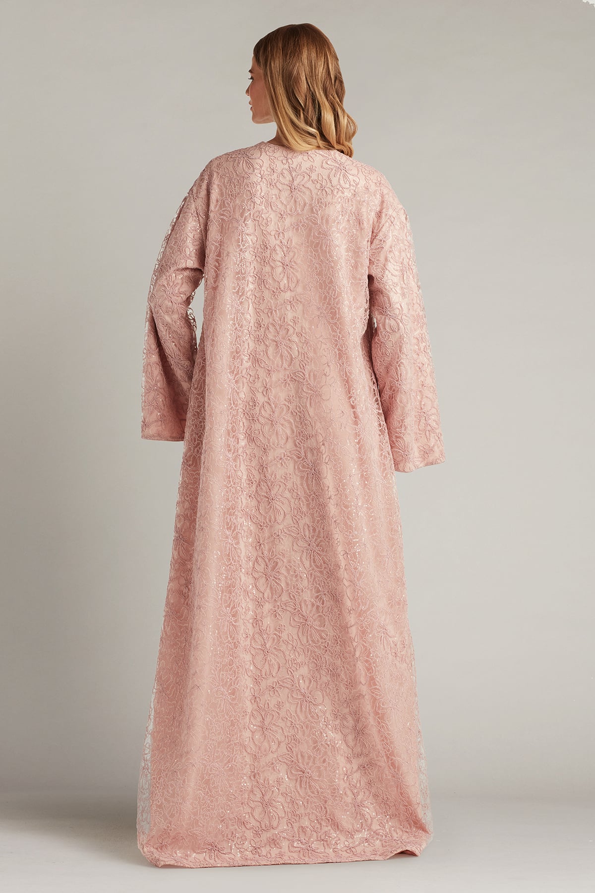 Baynton Sequin Embroidered Caftan Gown
