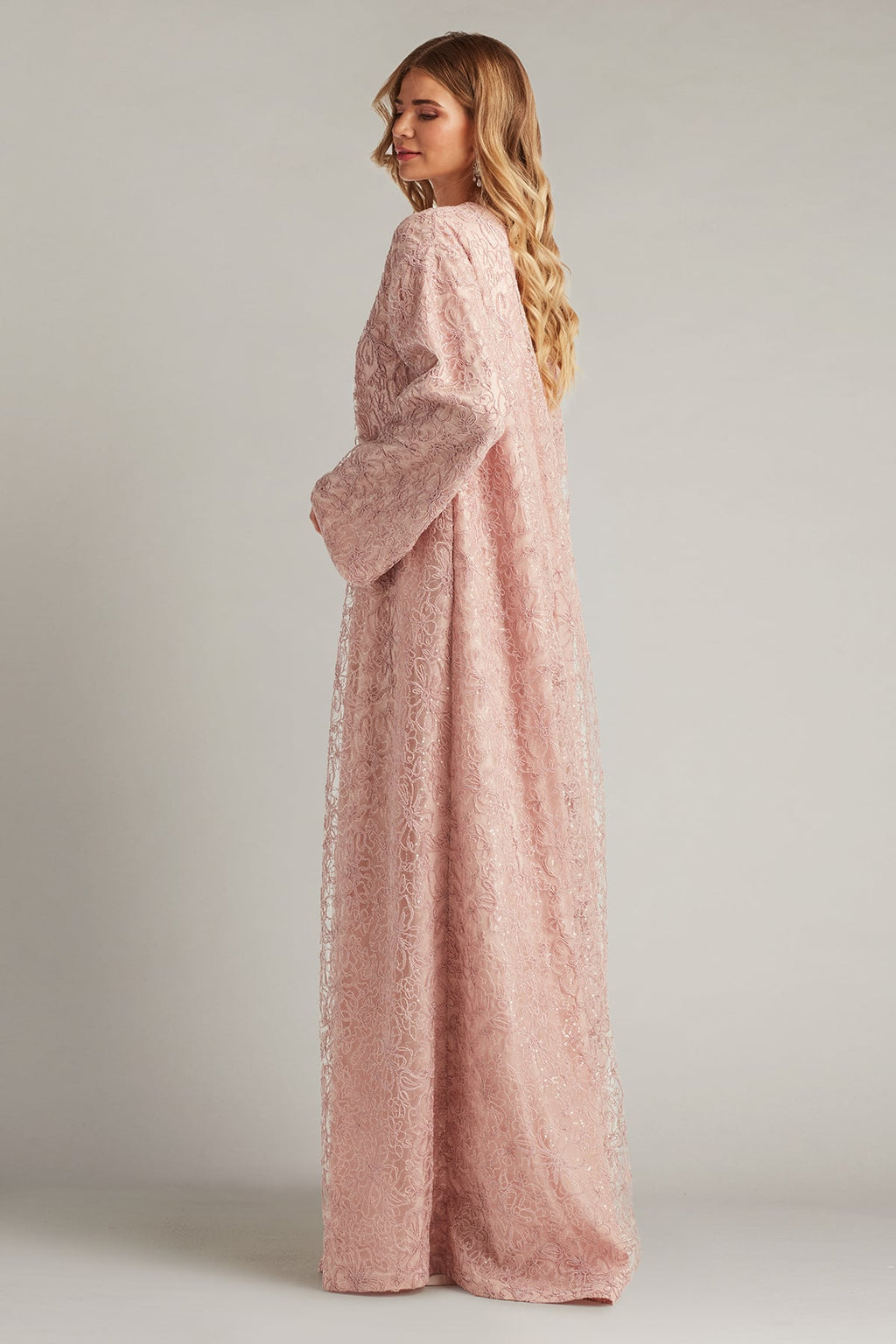 Baynton Sequin Embroidered Caftan Gown