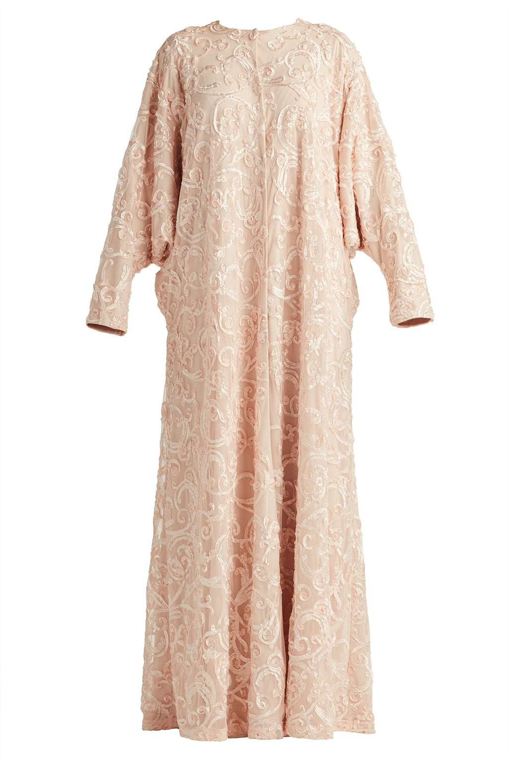 Sonnie Sequin Lace Caftan Gown