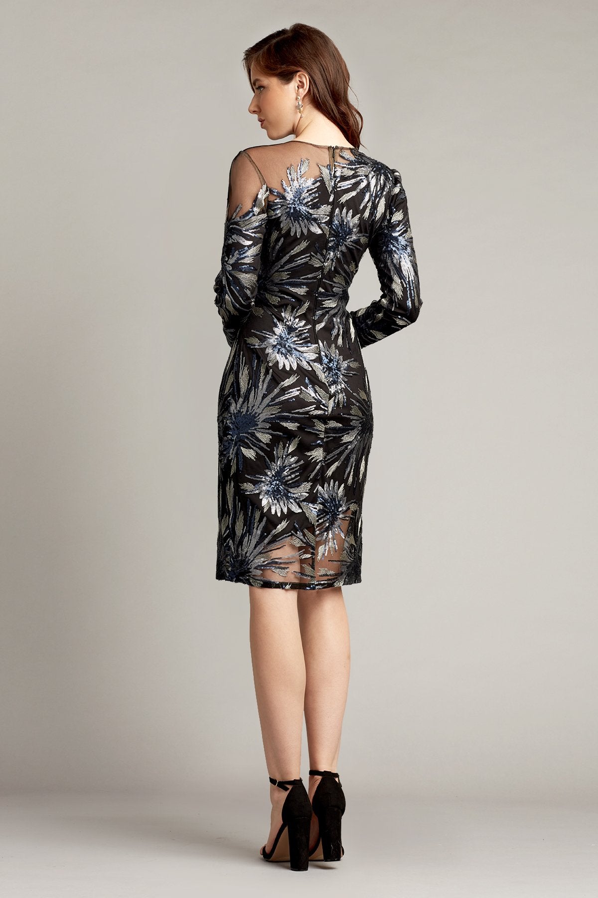 Dahlia Embroidered Cocktail Dress
