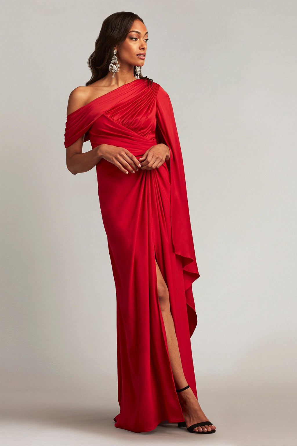 Ember Cape Sleeve Gown