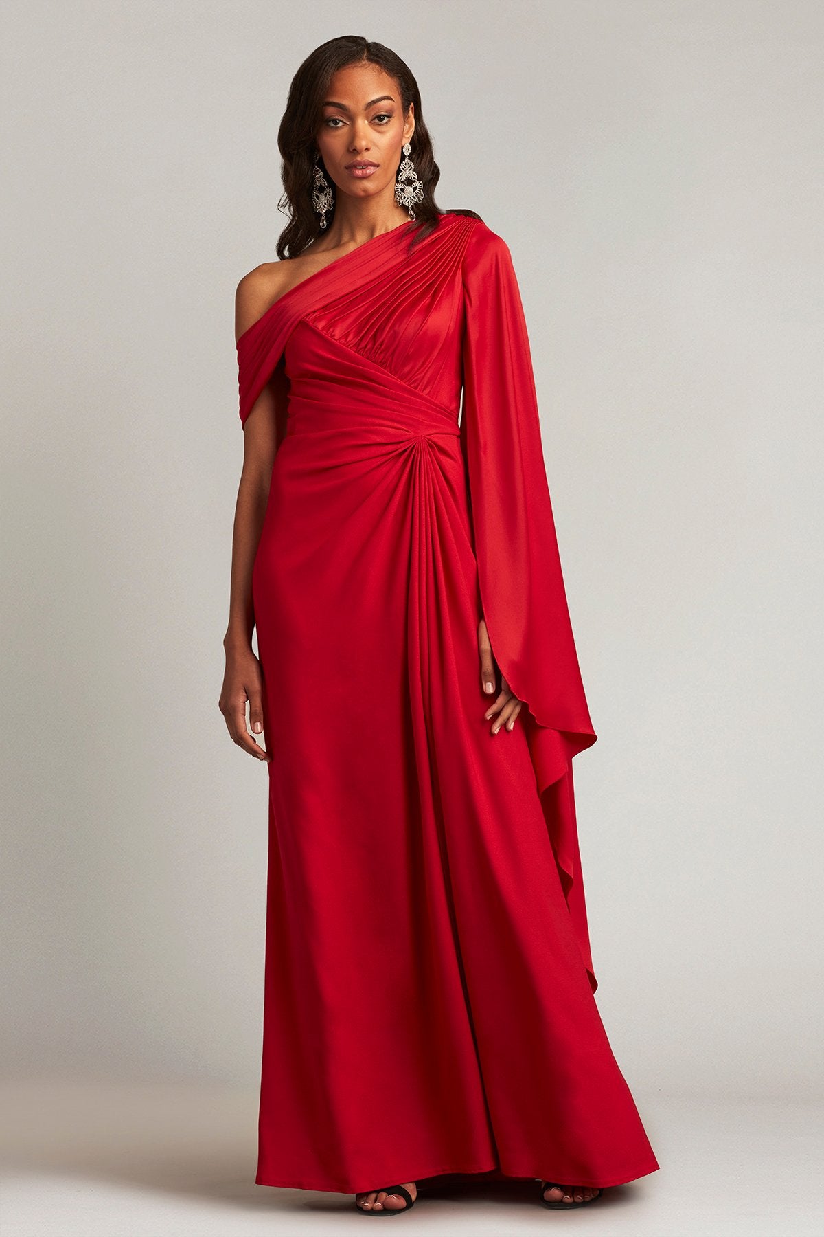 Ember Cape Sleeve Gown