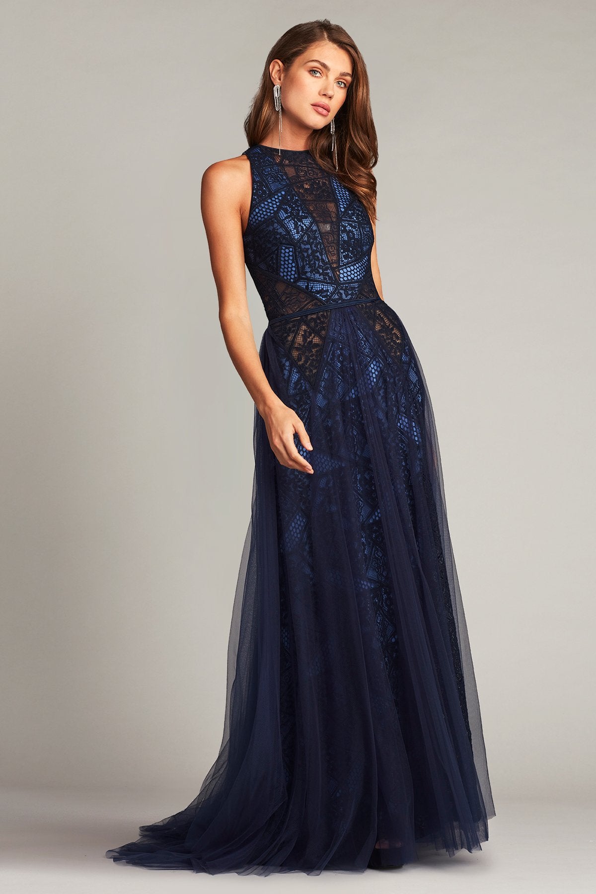 Katalina Lace Patchwork Gown