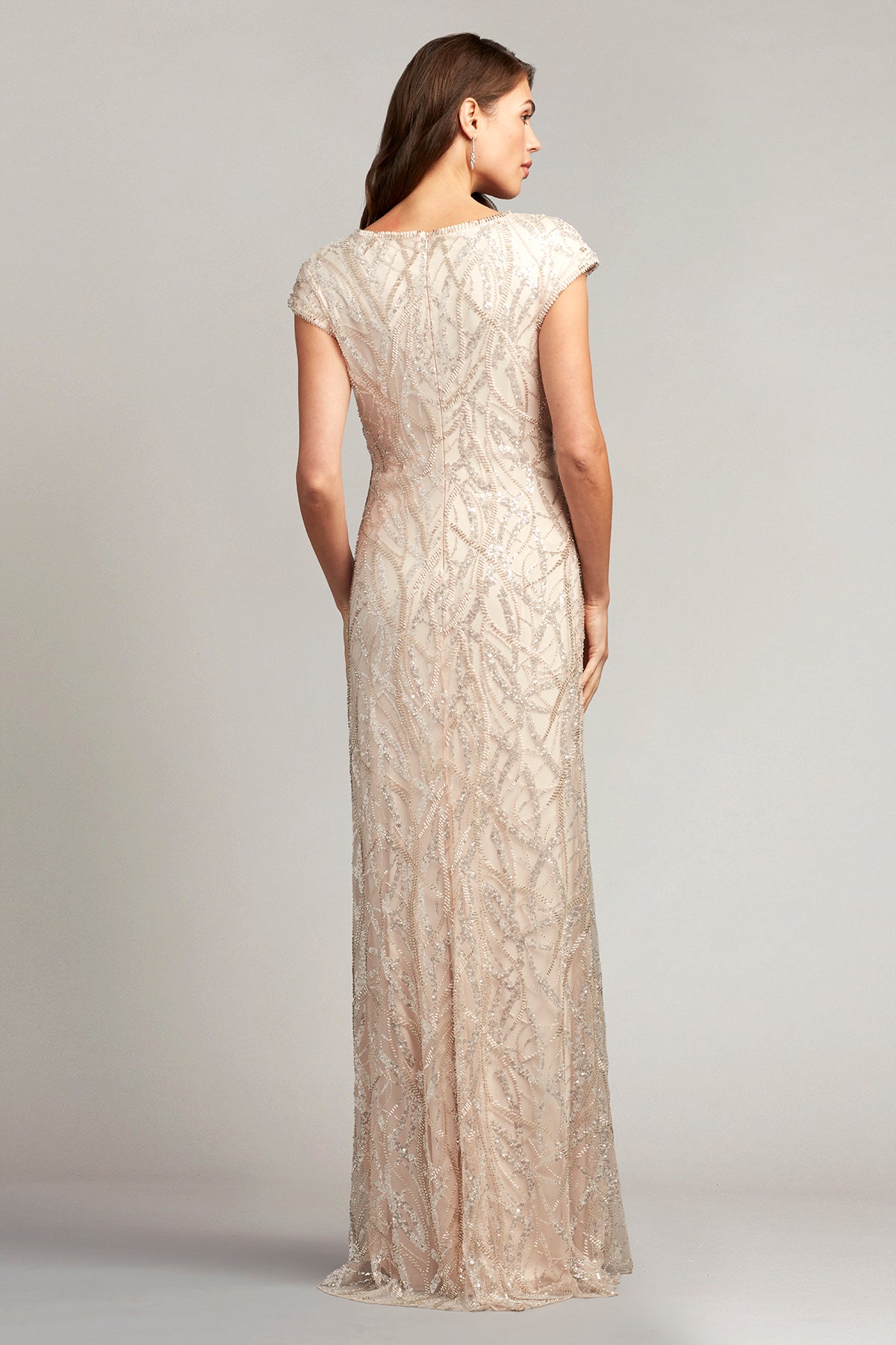 Linnea Beaded Tulle Gown