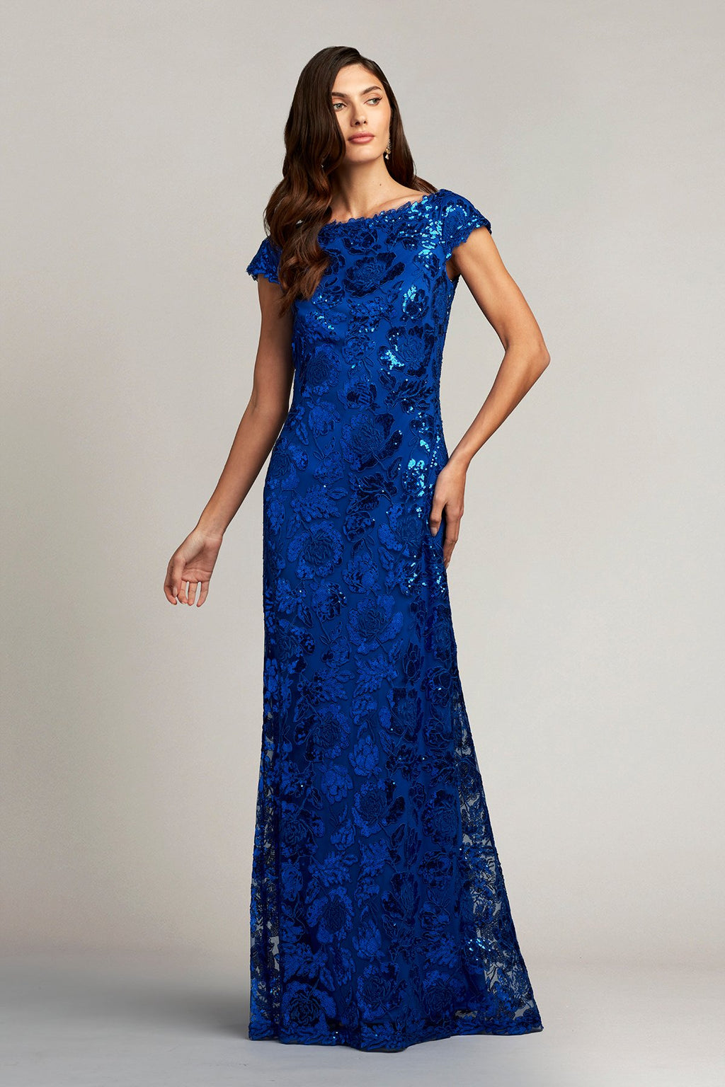 Hynds Sequin Embroidered Gown