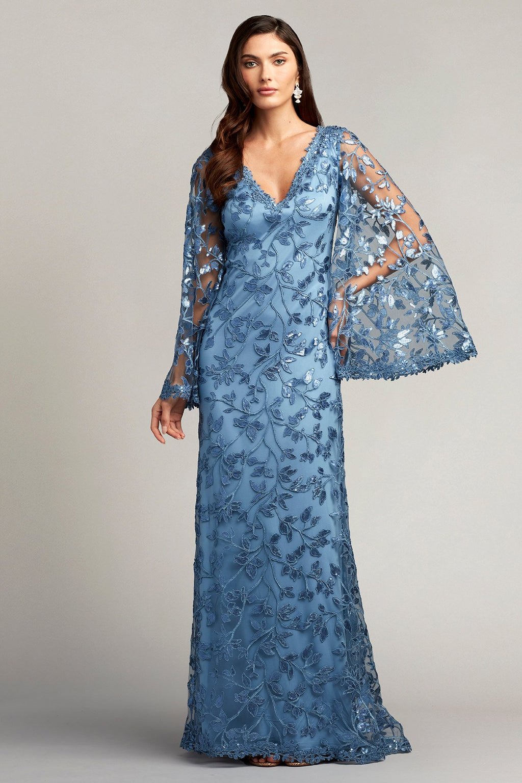 Farley Flared Sleeve Gown