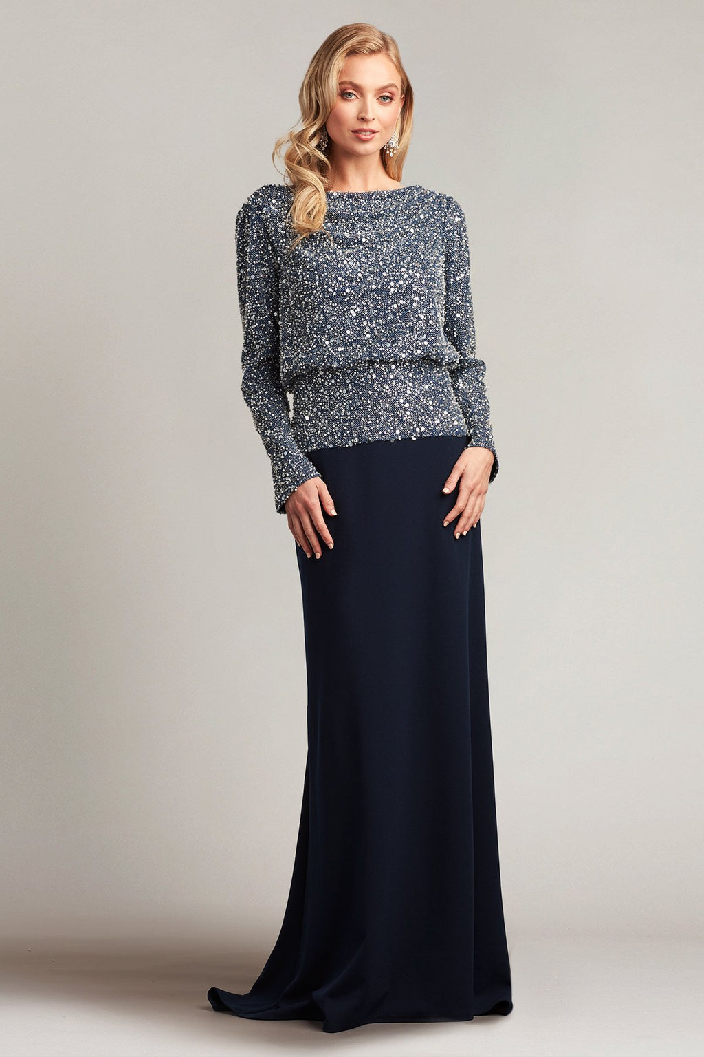 Hennigan Embellished Blouson Gown