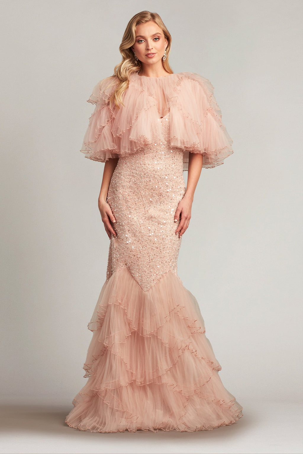 Marit Two-Piece Tiered Bolero & Gown