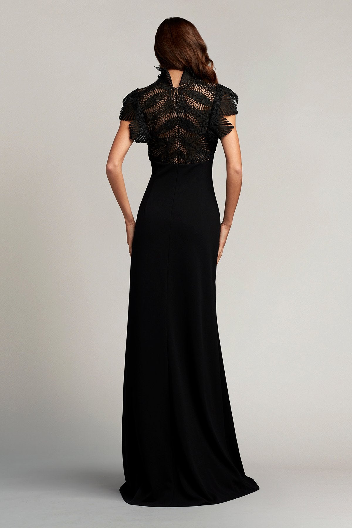 Lita Crochet Lace Collar Gown