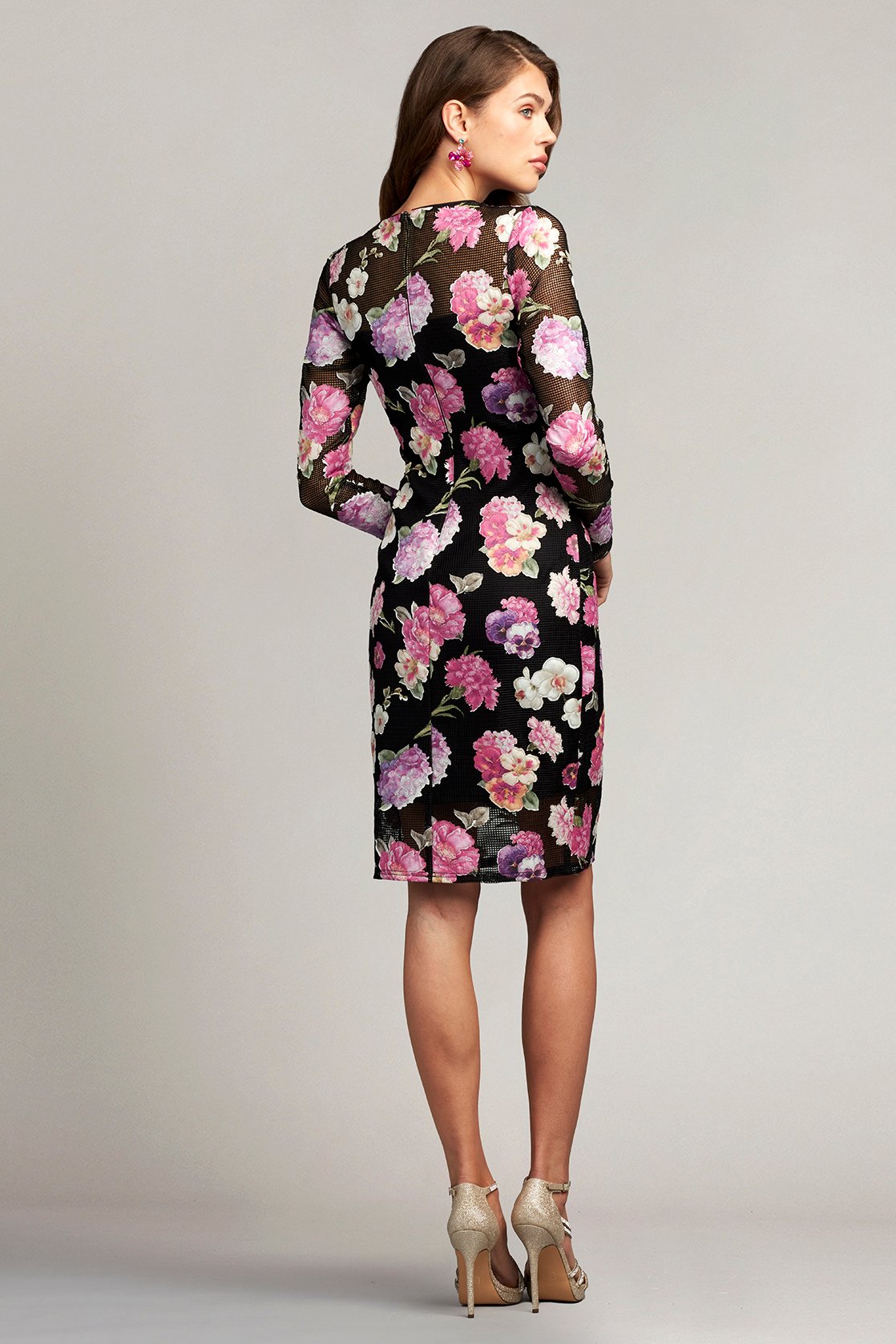 Rumi Floral Illusion Dress