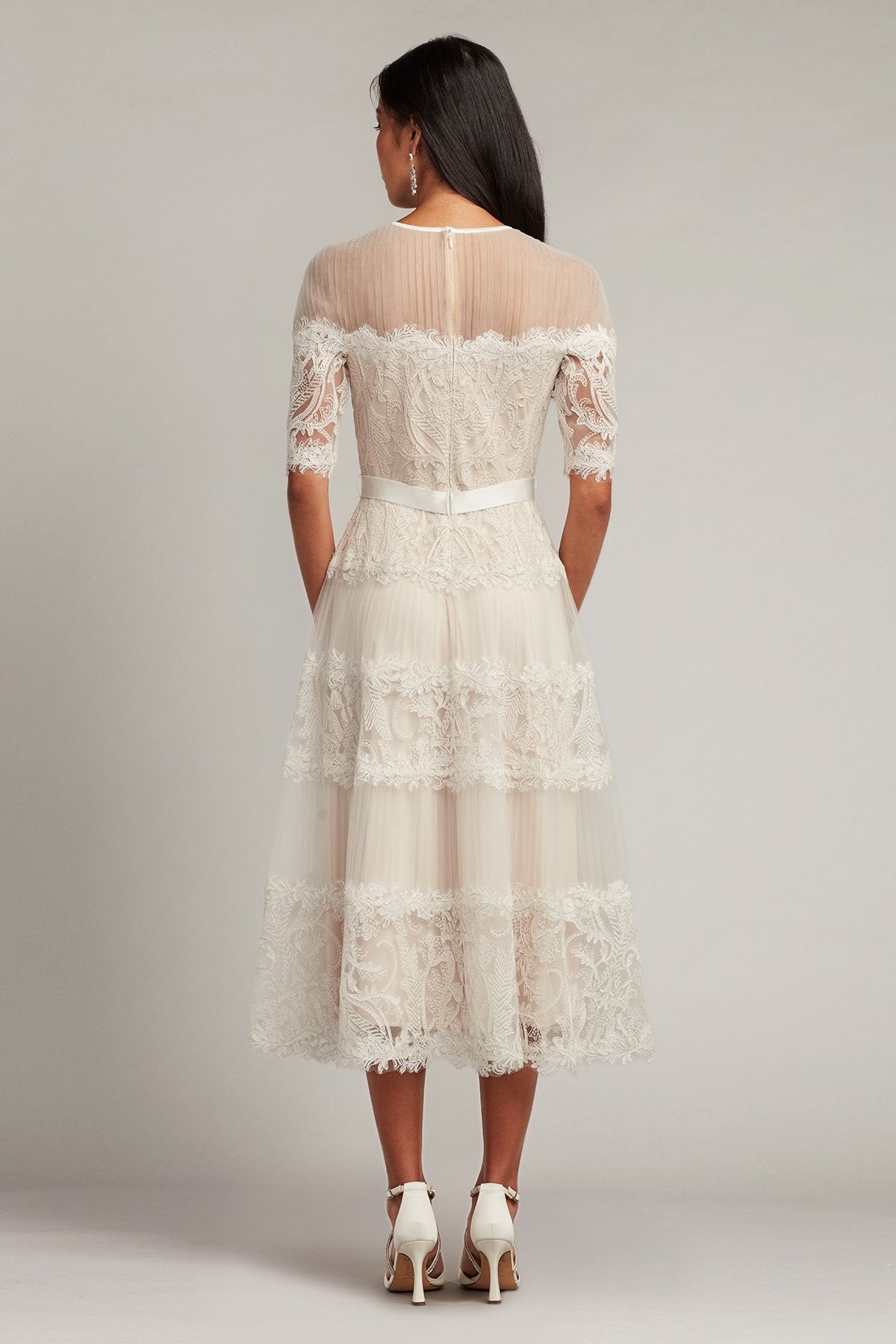 Corra Illusion Midi Dress