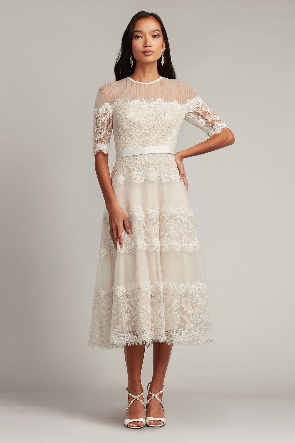 Corra Illusion Midi Dress