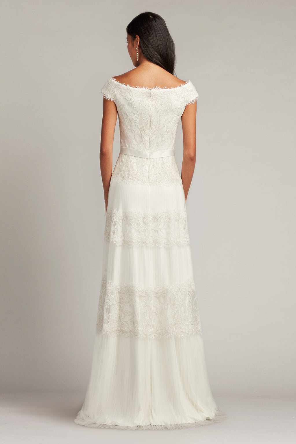 Zaira Tiered Tulle Gown