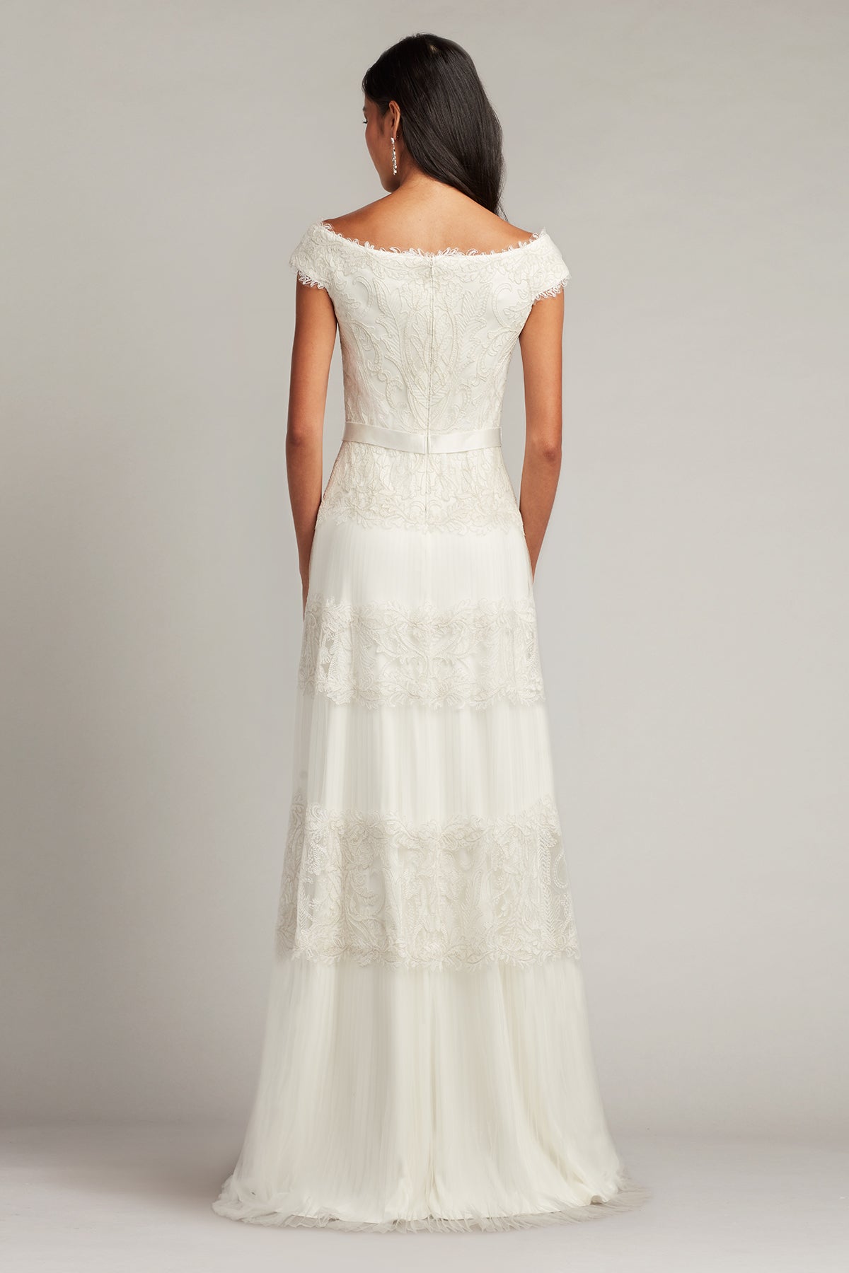 Zaira Tiered Tulle Gown