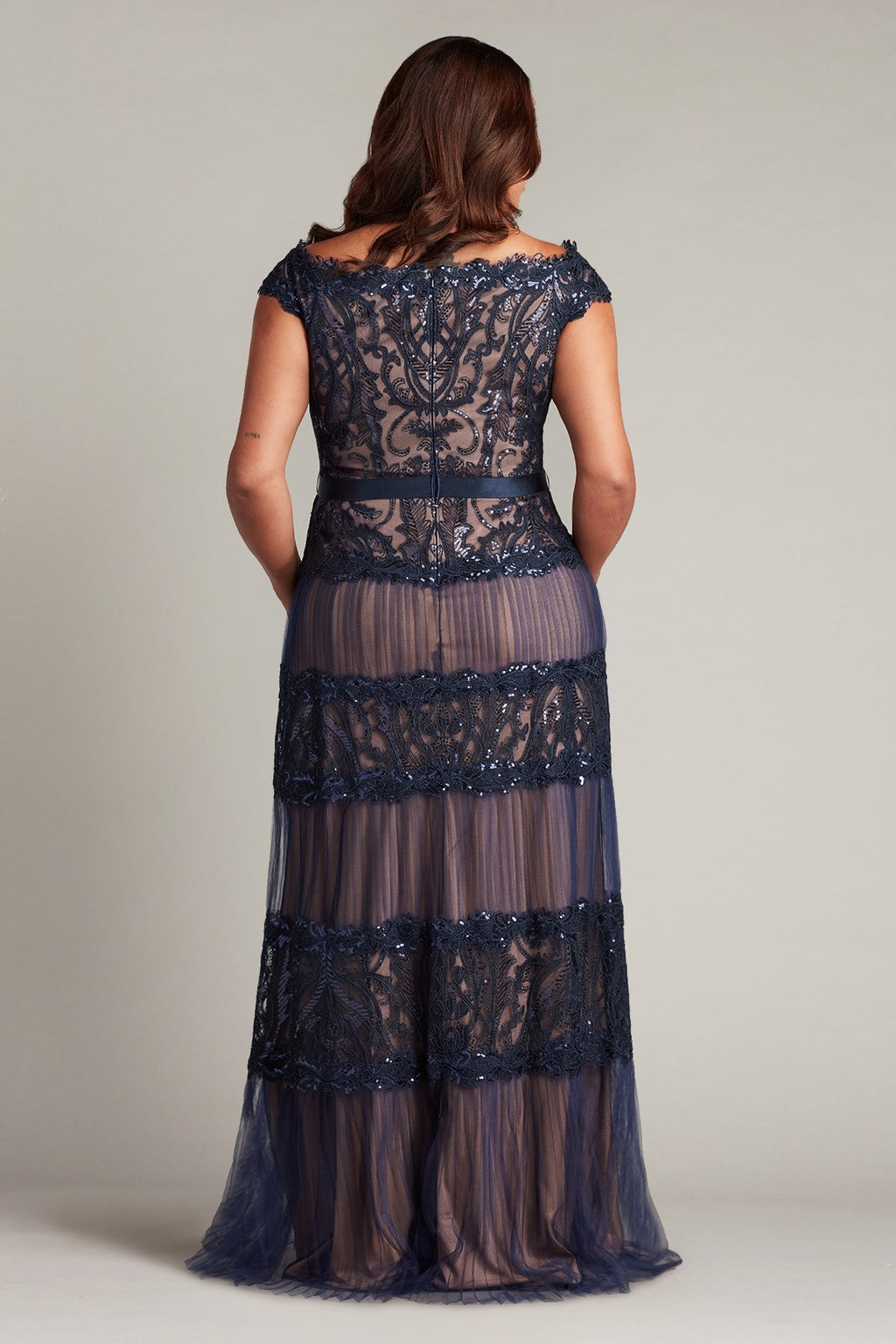 Zaira Tiered Tulle Gown - PLUS SIZE
