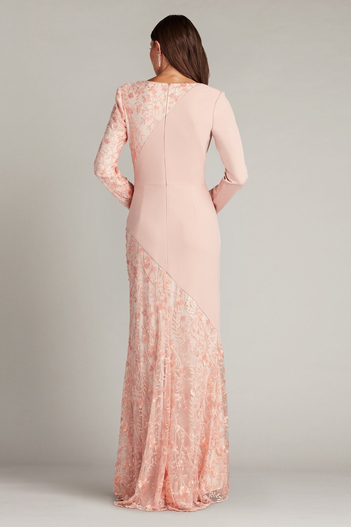 Ilaria Contrast Drape Gown
