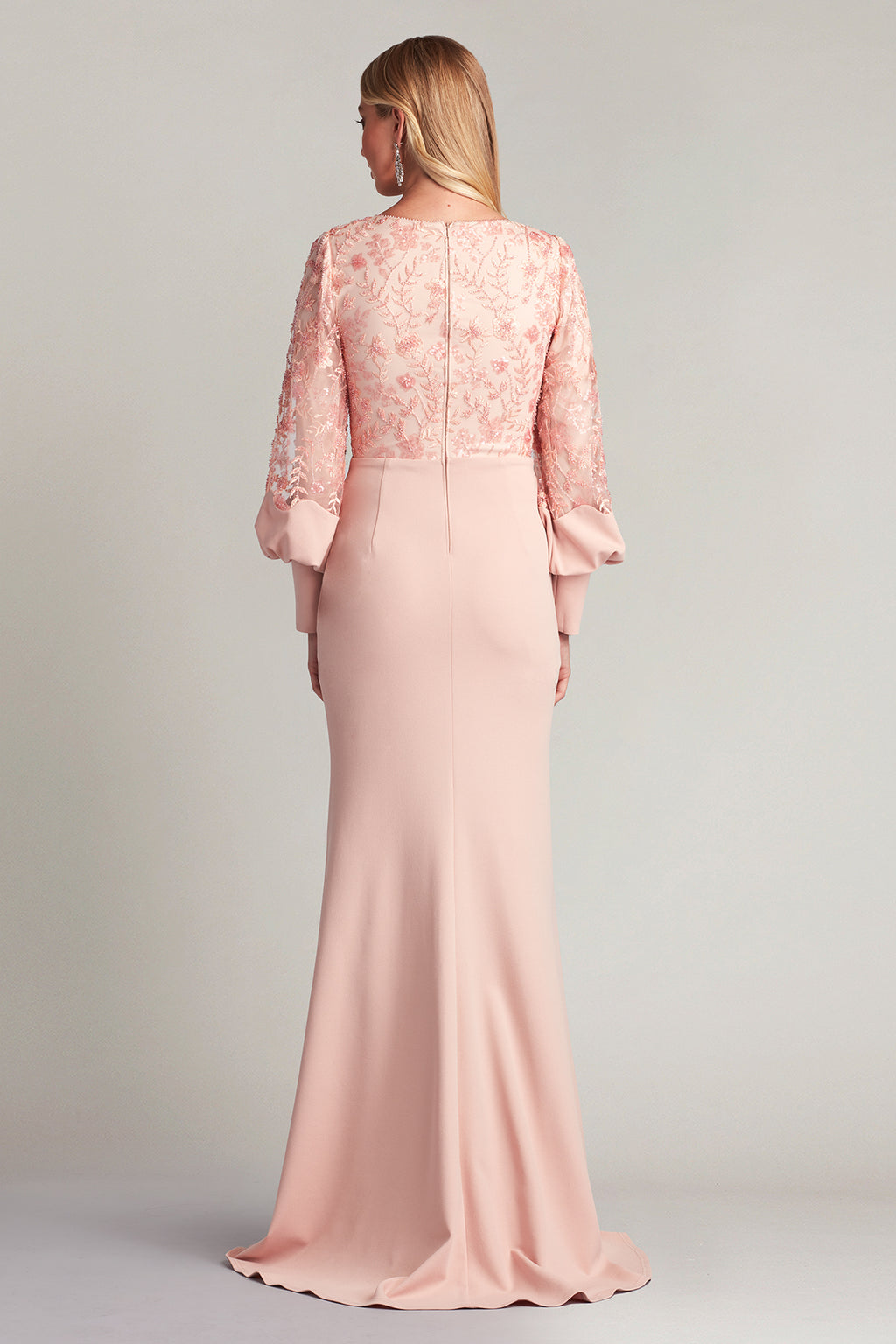 Portia Embroidered Bodice Gown