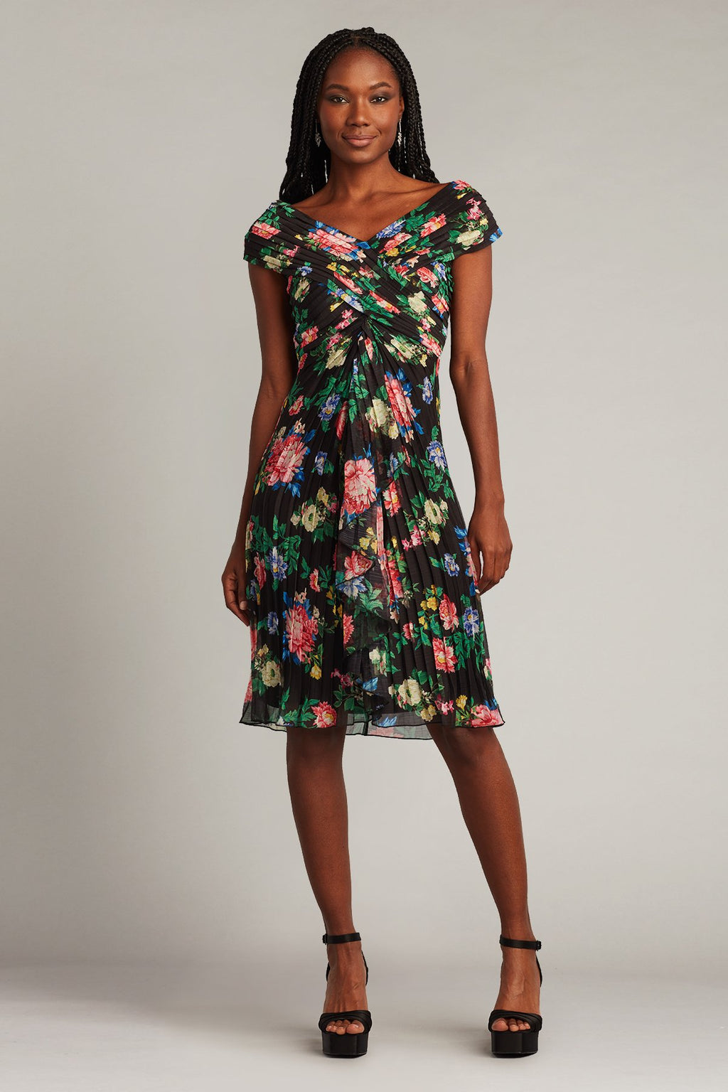 Novie Floral Print Dress