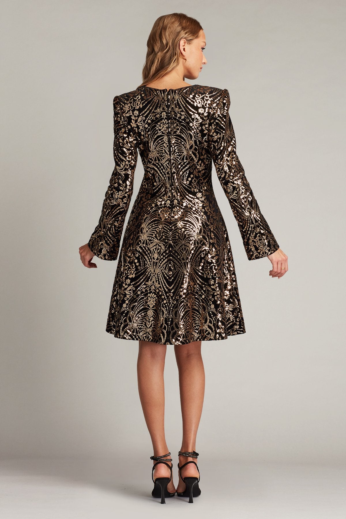 Shanti Sequin Embellished Cocktail Dress