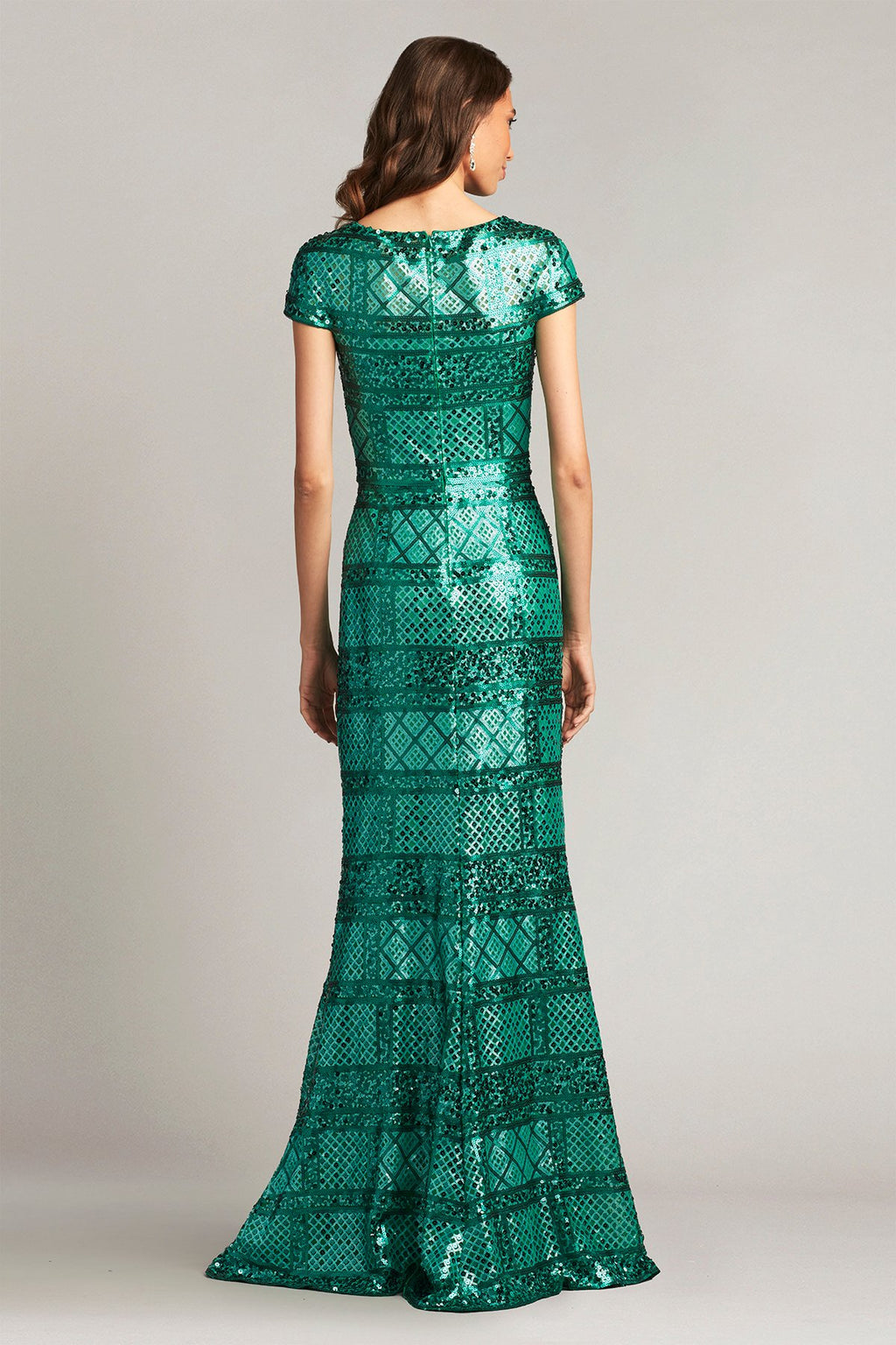 Sybil Patchwork Sequin Gown