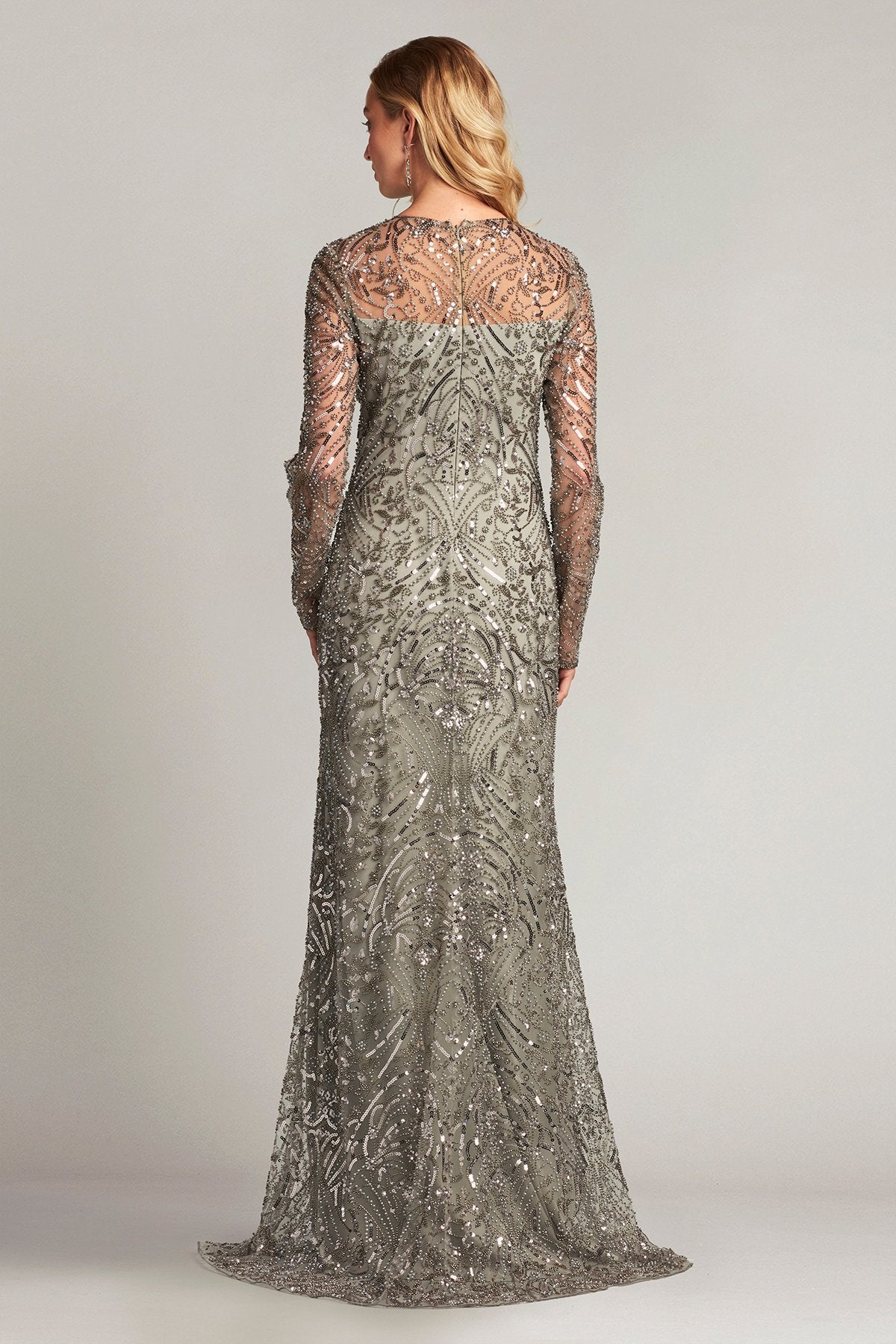 Keziah Embellished Illusion Gown