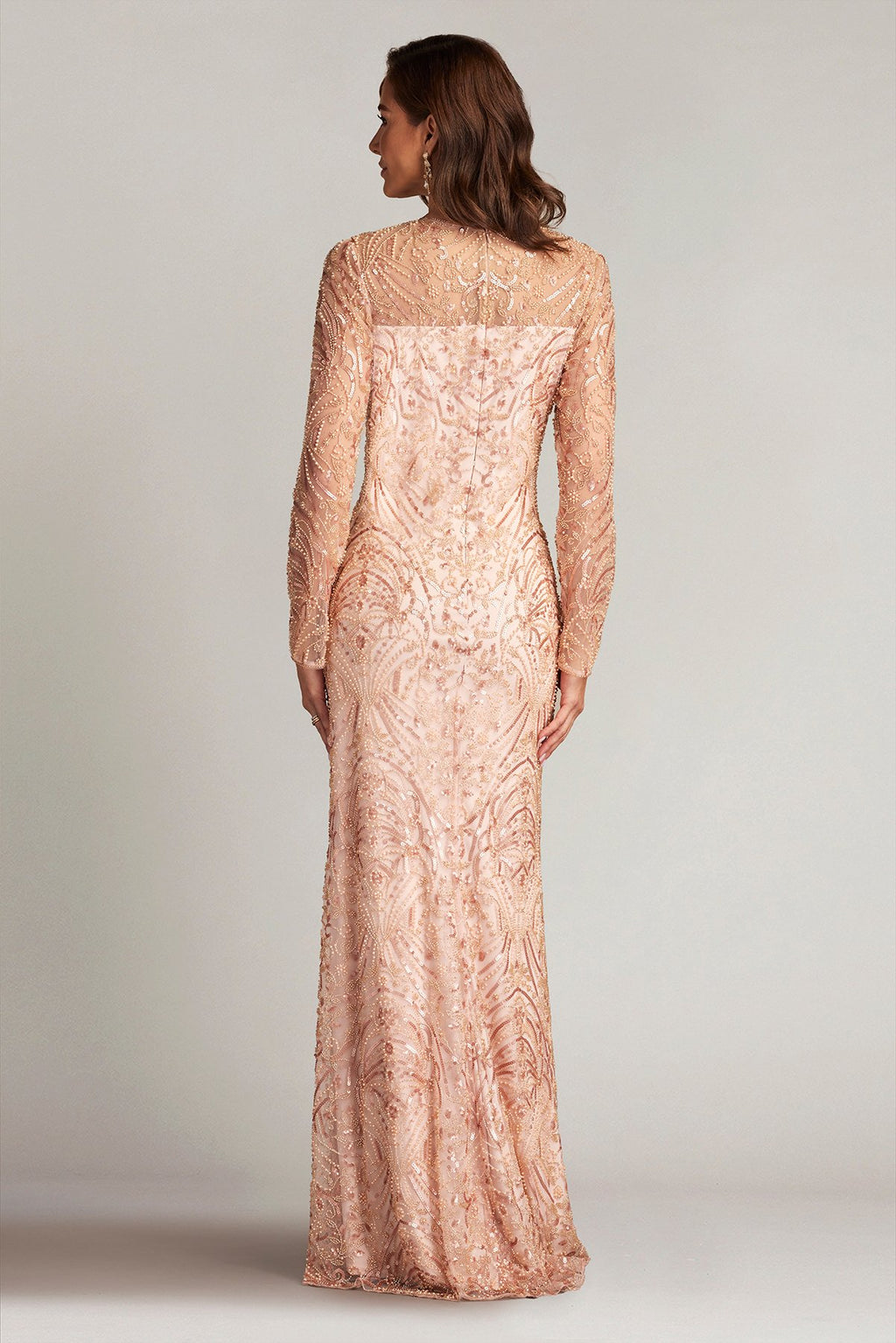 Keziah Embellished Illusion Gown