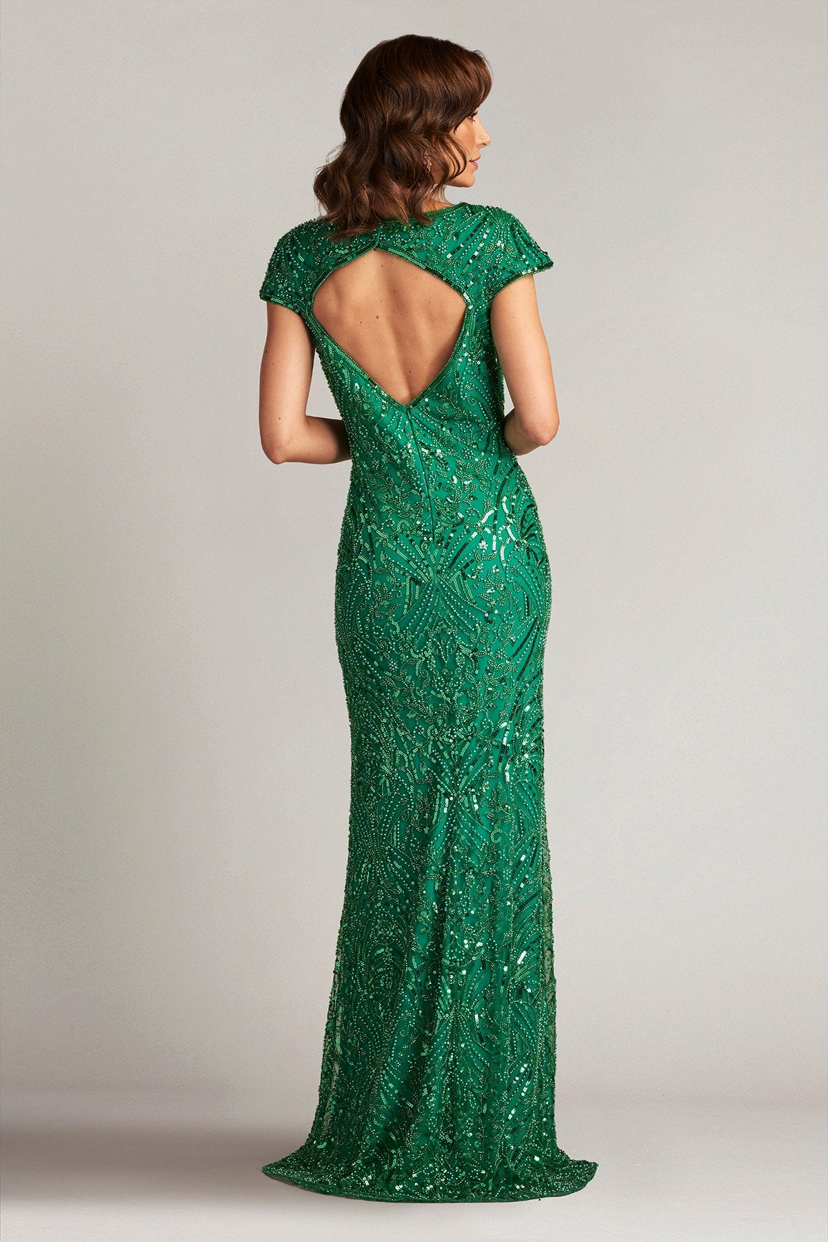 Bijou Allover Embellished Gown