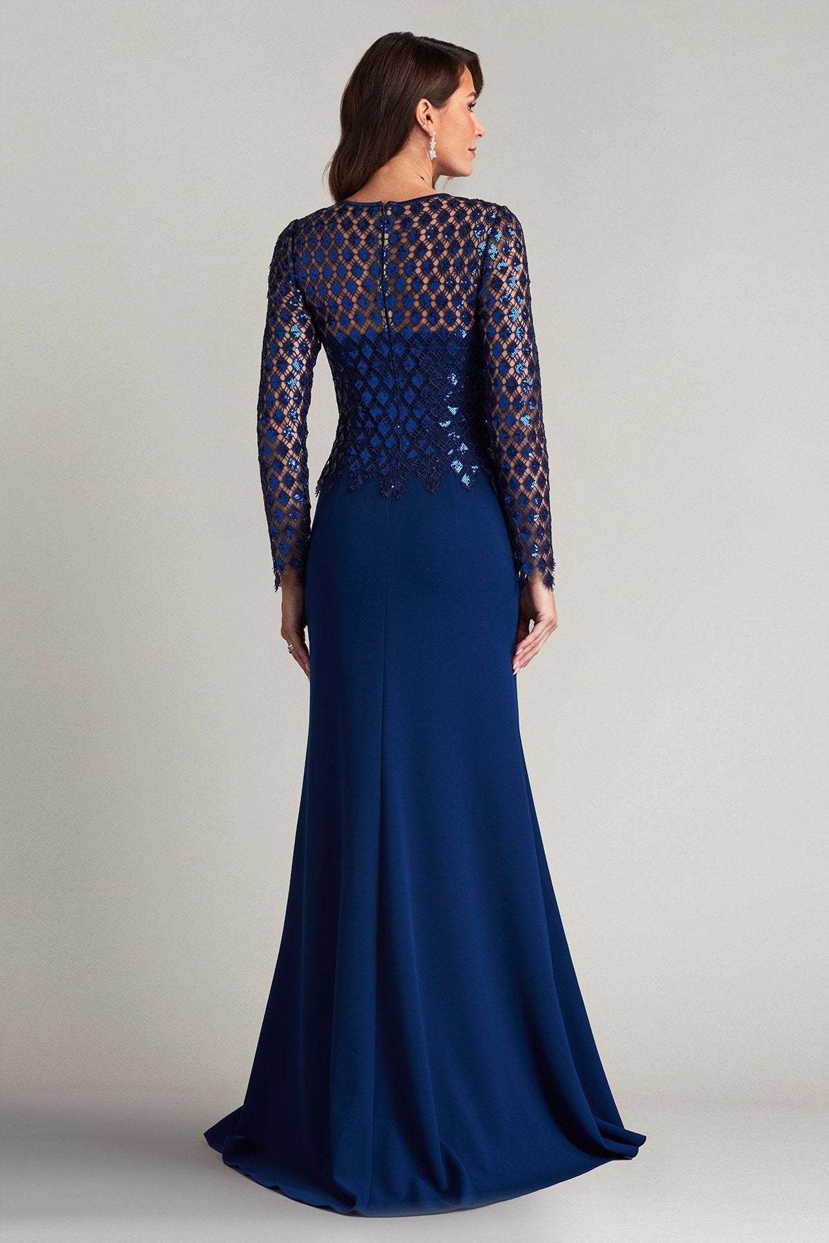 Caddel Sequin Illusion Gown