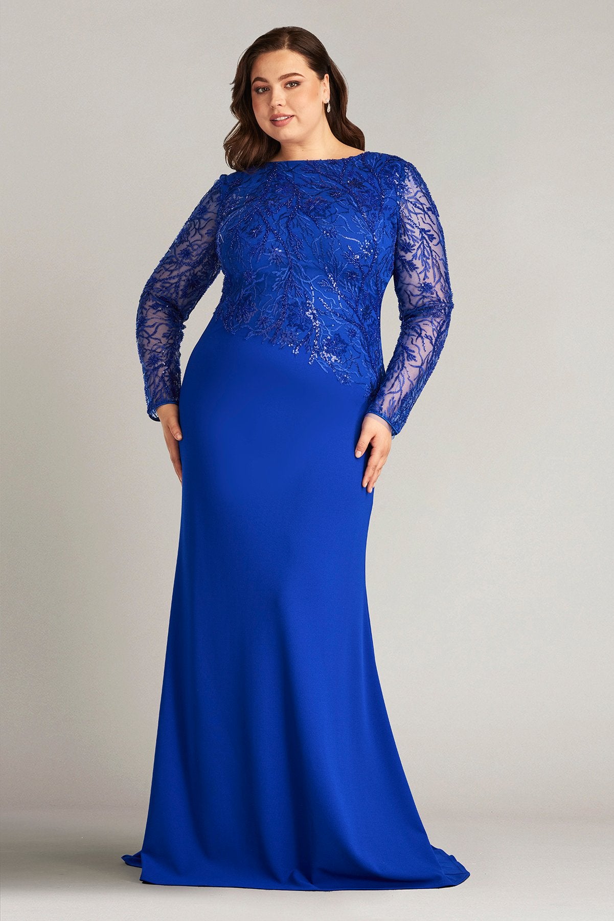 スパンコール ドレス ワンピース 紺 TADSHI SHOJI TADASHI SHOJI - 20 タダシショウジ スパンコール ドレス ワンピース