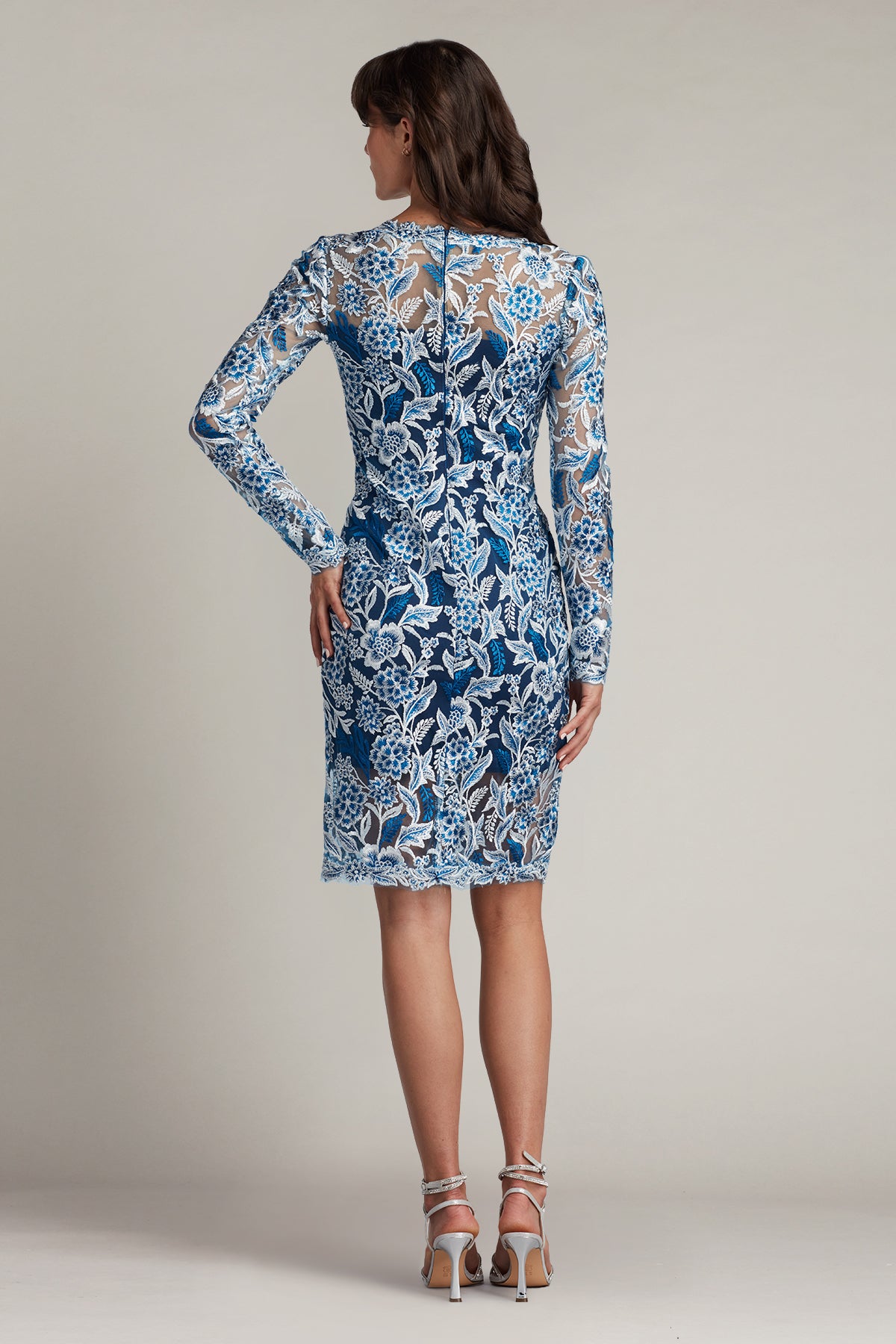 Mercer Embroidered Tulle Illusion Dress