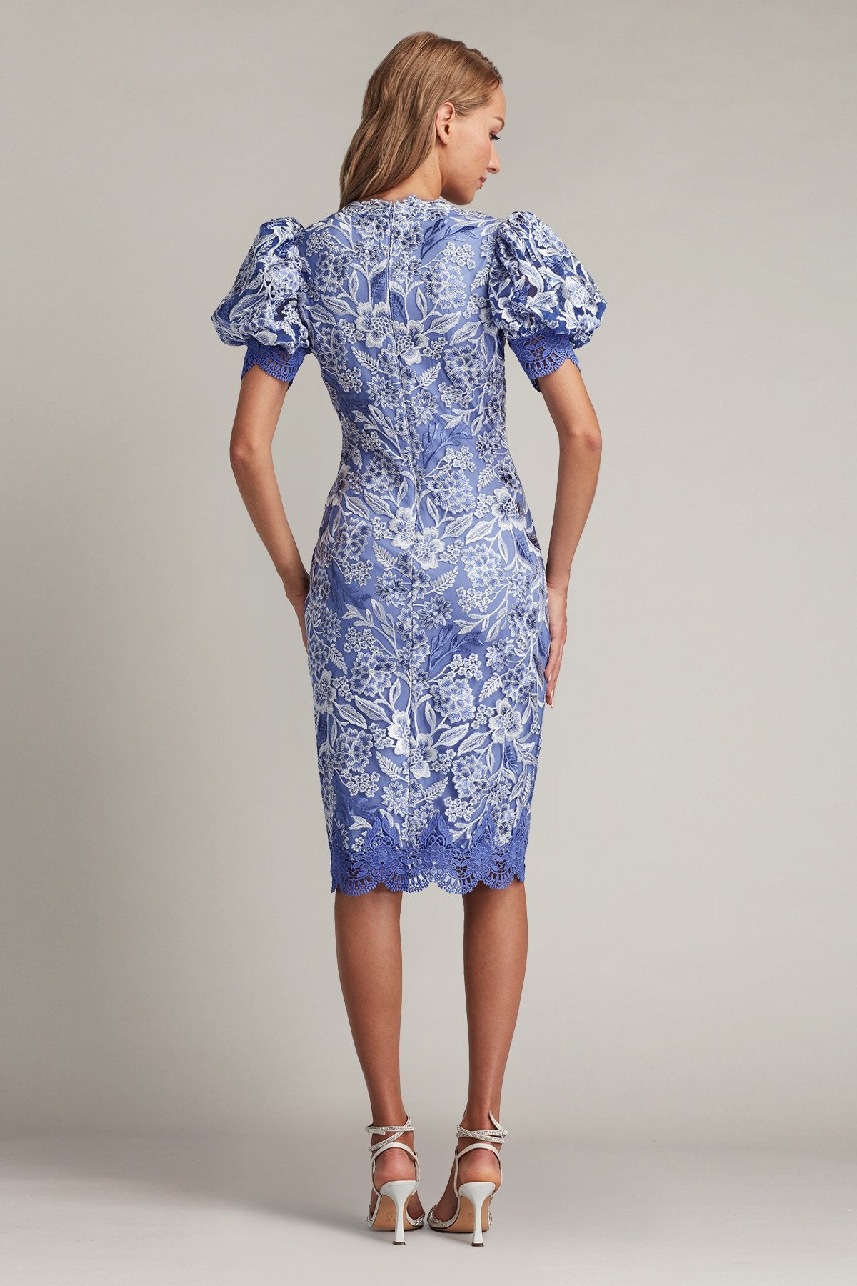 Rowan Floral Embroidered Cocktail Dress