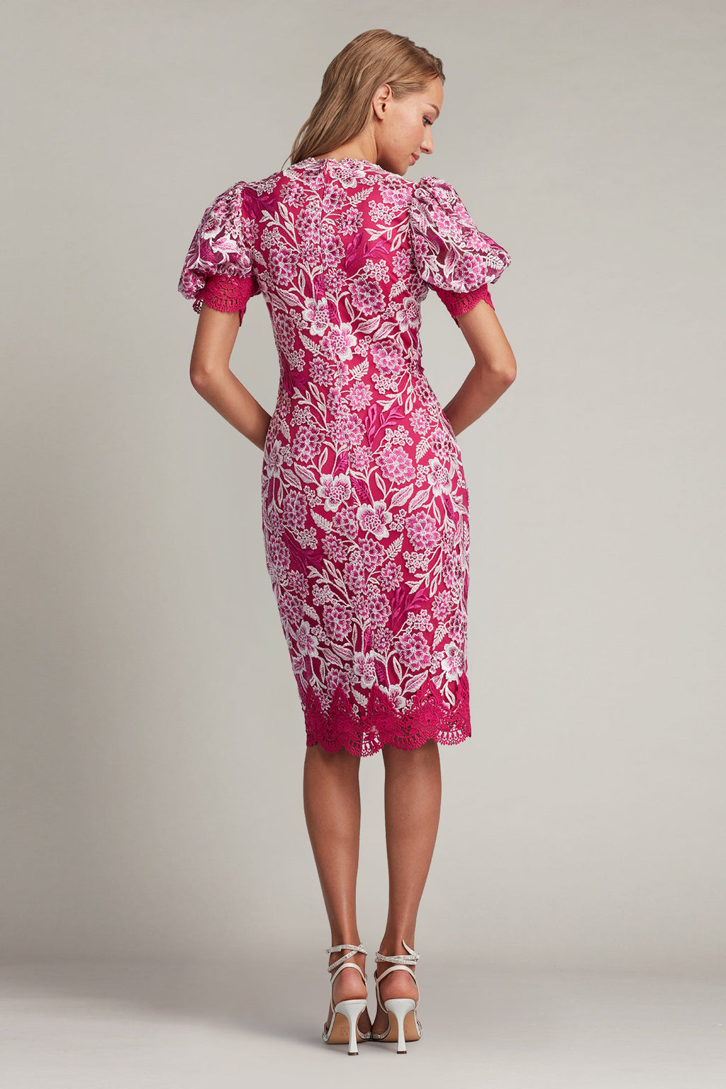 Rowan Floral Embroidered Cocktail Dress