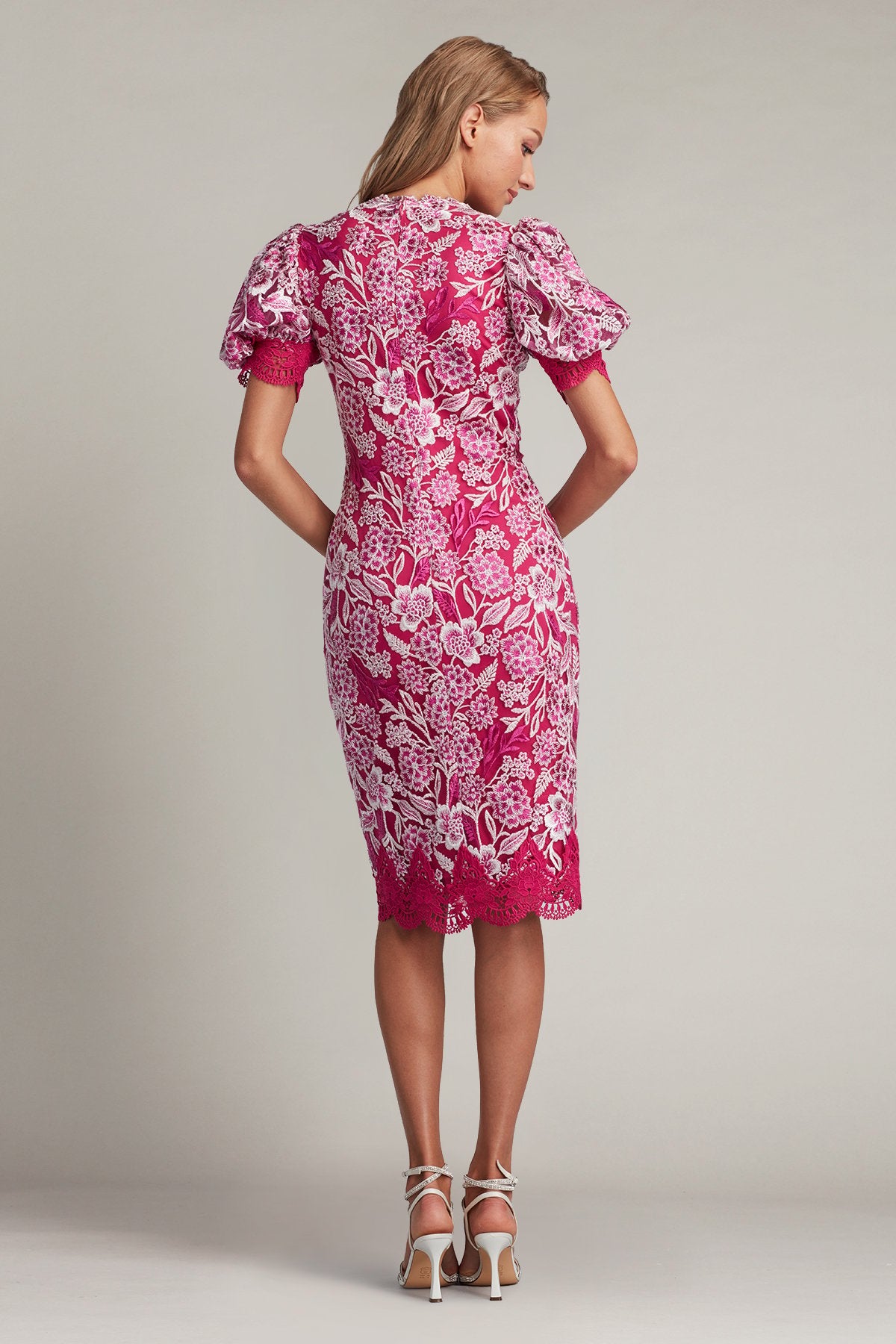 Rowan Floral Embroidered Cocktail Dress