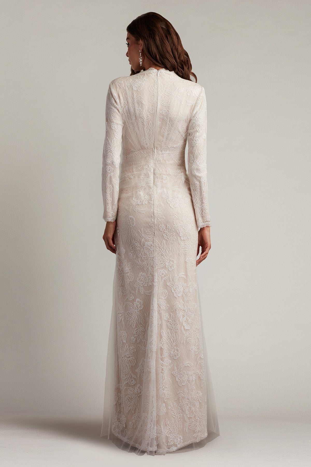 Cherelle Embroidered Tulle Gown