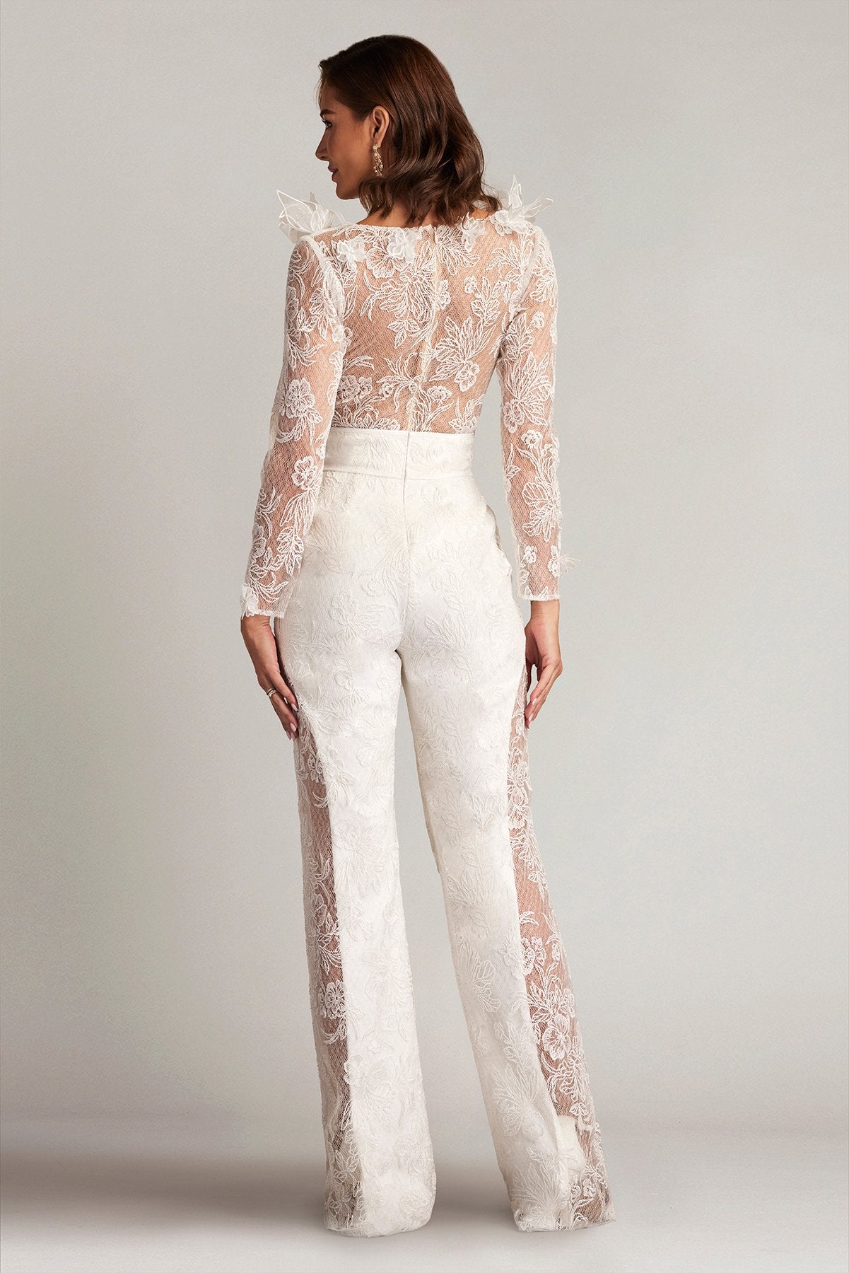 Enger 3D Floral Embroidered Jumpsuit