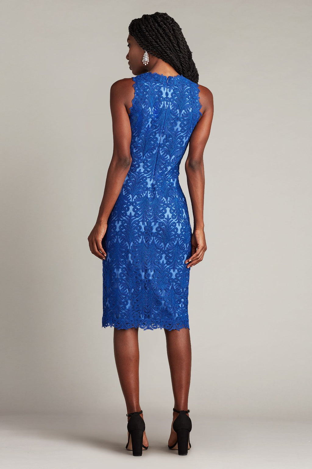 Nia Embroidered Tulle Dress