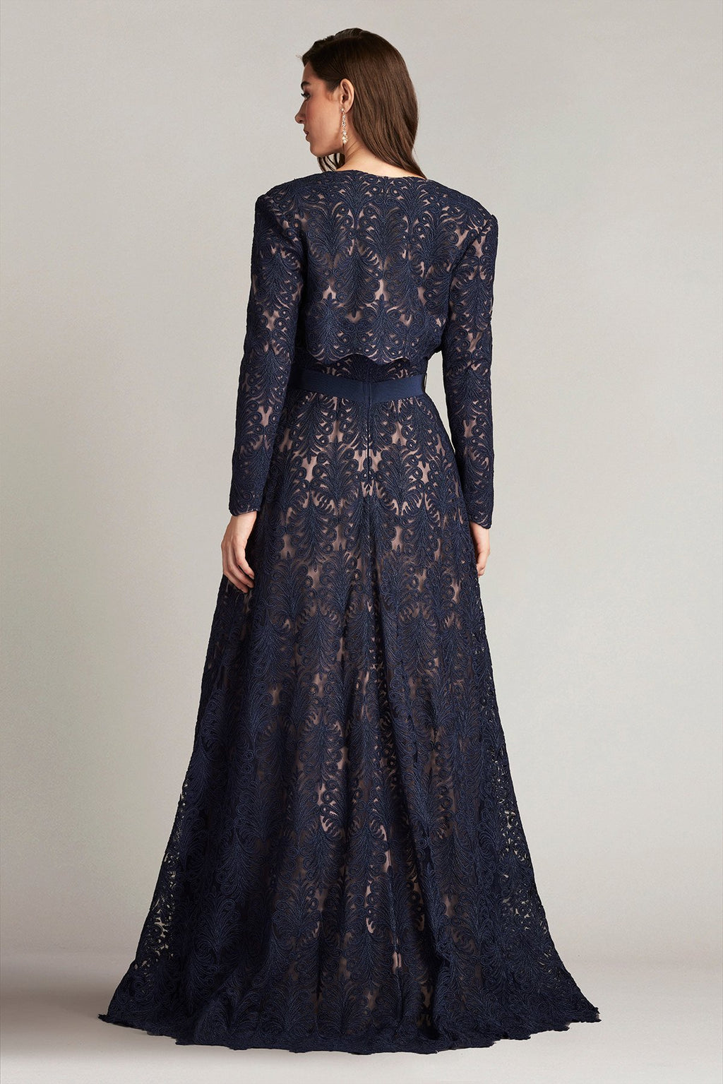 Nedra Embroidered Tulle Bolero & Gown