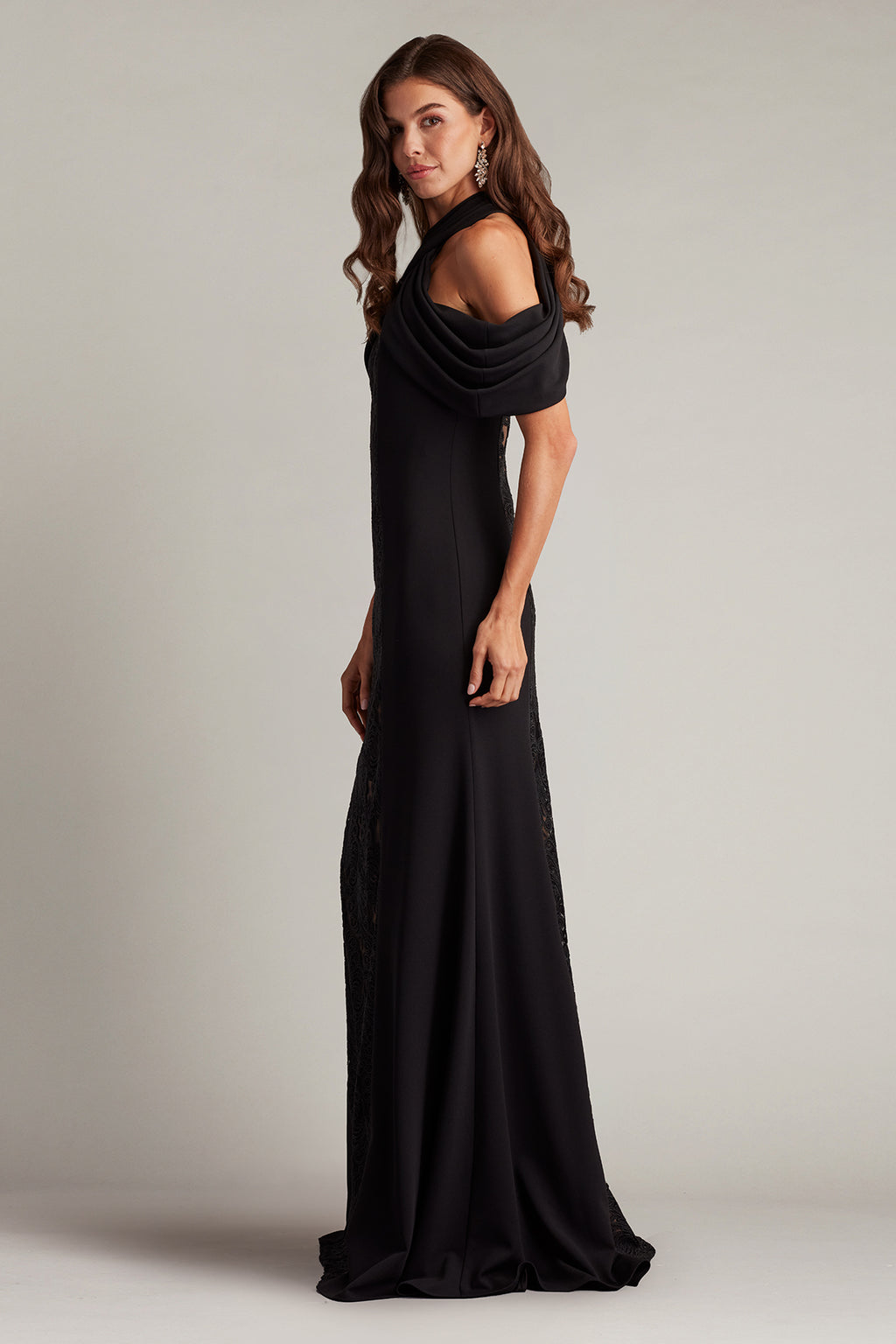 Kato Embroidered Off-Shoulder Halter Gown Tadashi Shoji Official Online Boutique Kato Embroidered Off-Shoulder Halter Gown Tadashi Shoji Official Online Boutique