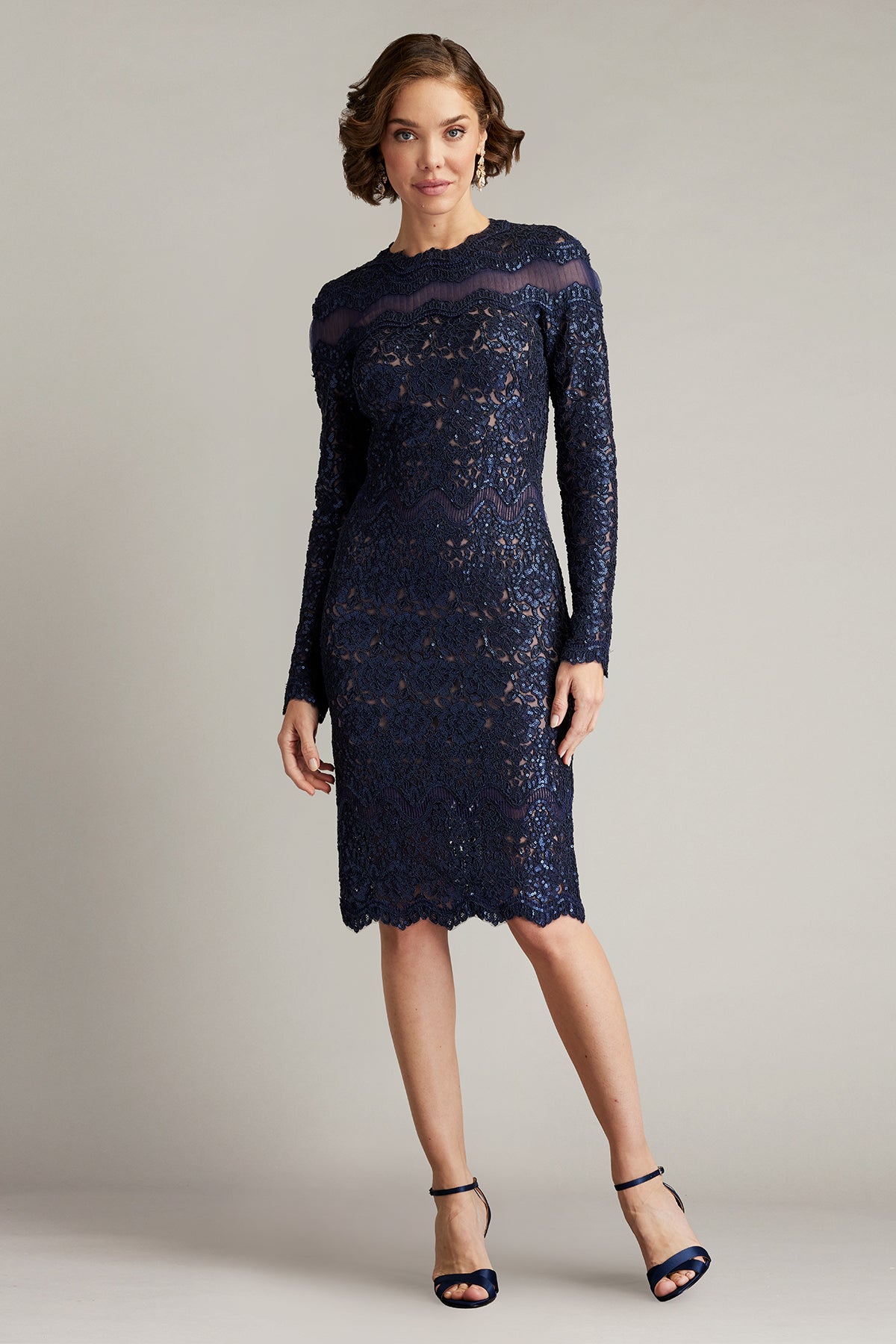 Bremer Sequin Embroidered Dress