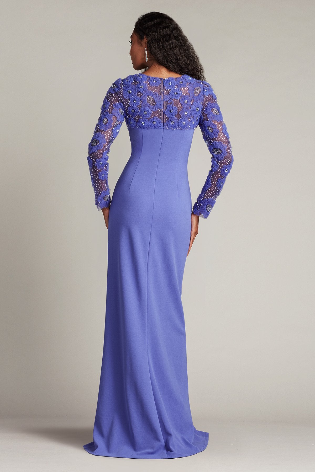 Sagamore Ribbon Flower Embellished Gown