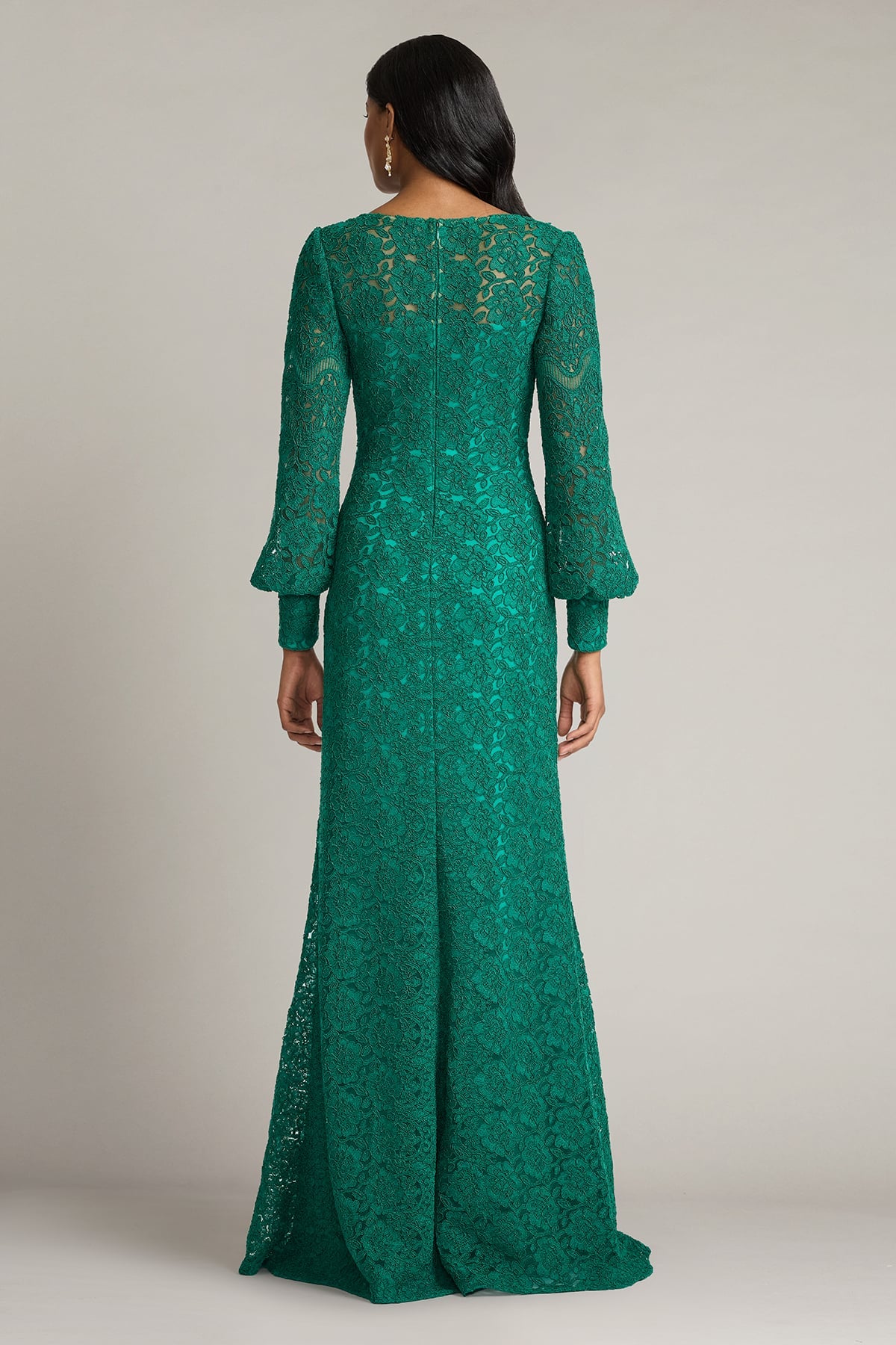Wohler Cord Embroidered Tulle Gown
