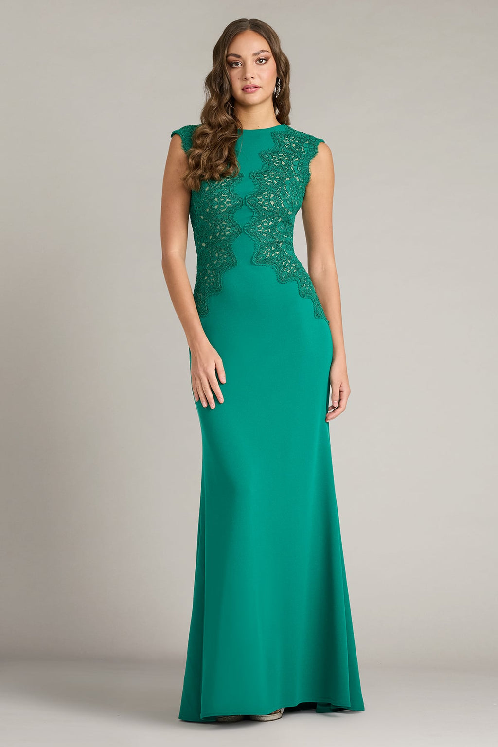 Gant Embroidered Crepe Gown