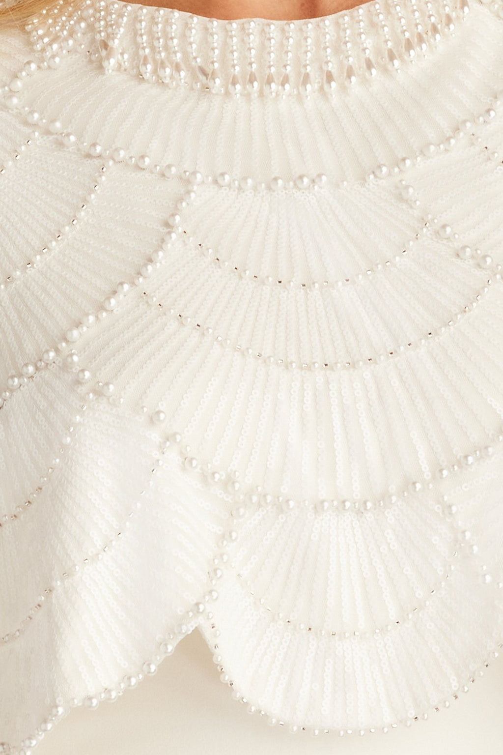 Reba Embellished Cape Overlay Bridal Gown