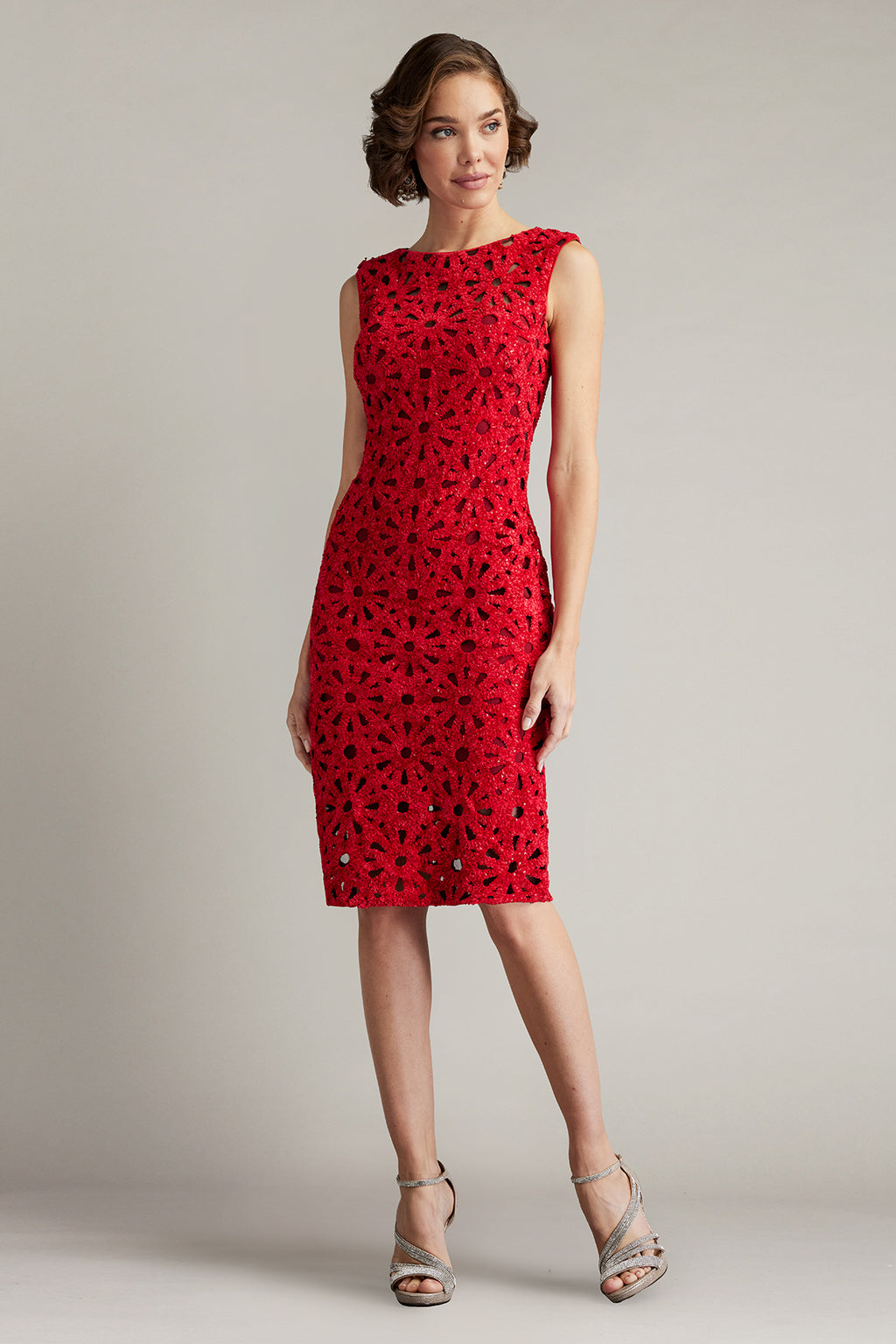Reva Embroidered Shift Dress