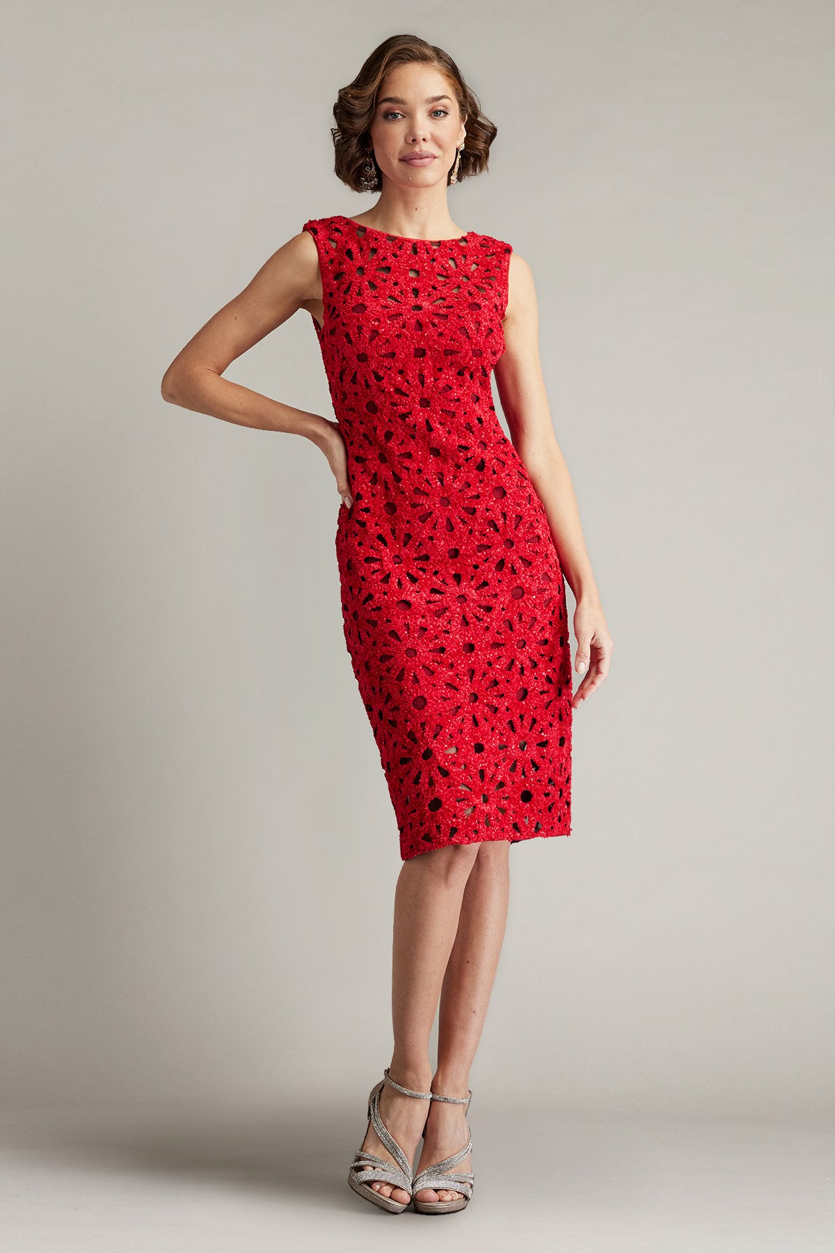 Reva Embroidered Shift Dress