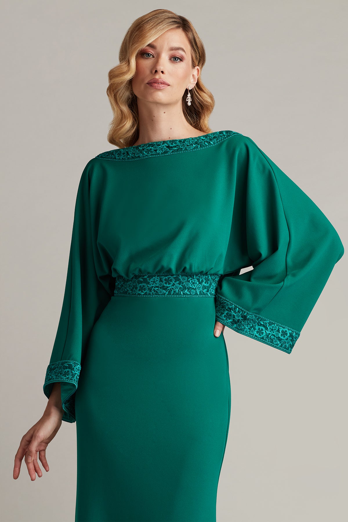 Moline Cowl Back Gown