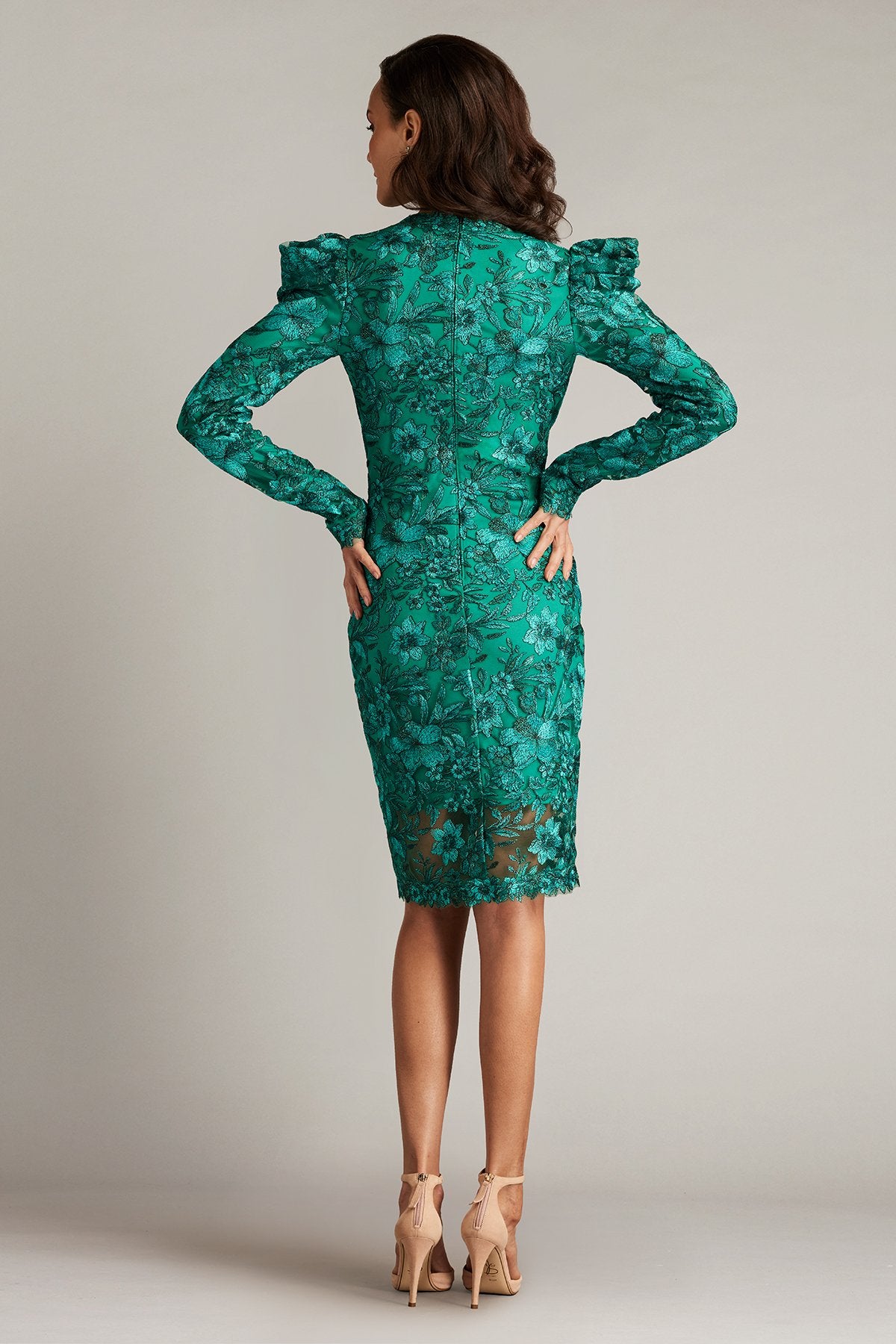 Padgett Long Sleeve Embroidered Dress