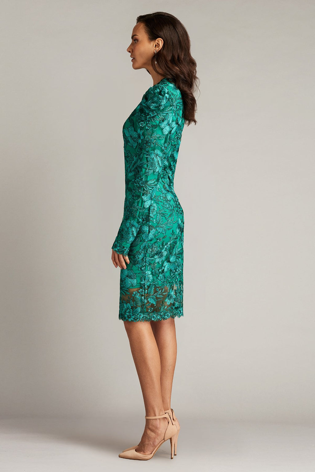 Padgett Long Sleeve Embroidered Dress