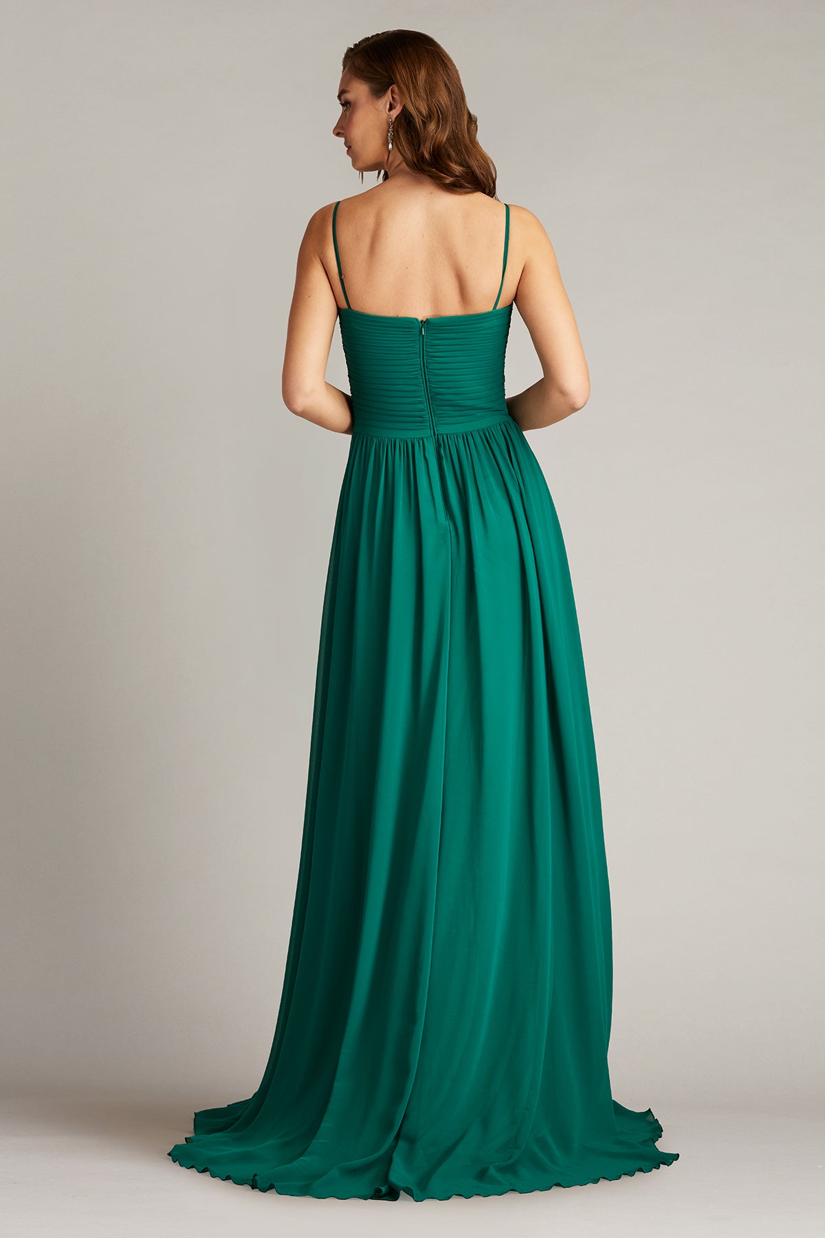 Monte Chiffon Overlay Embroidered Gown – Tadashi Shoji Official Online  Boutique